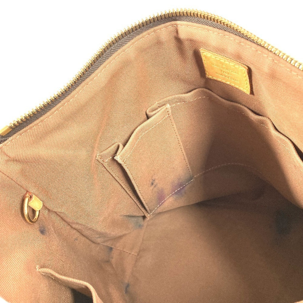 Louis Vuitton Brown Monogram Monogram Canvas Shoulder Bag Tote Bag (Pre-Owned)