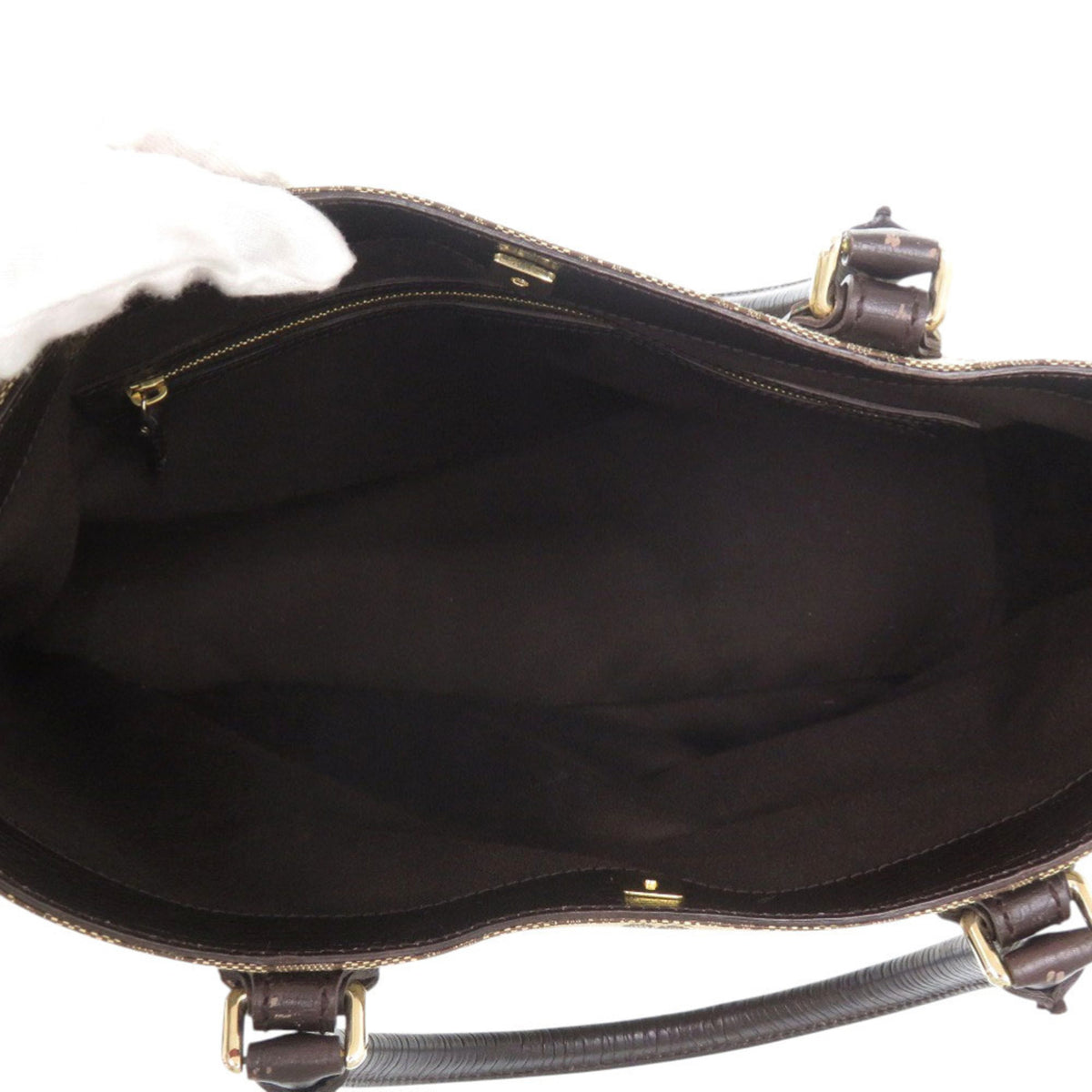 Gucci Horsebit Beige Brown Gg Canvas Leather Handbag Shoulder Bag Tote Bag (Pre-Owned)