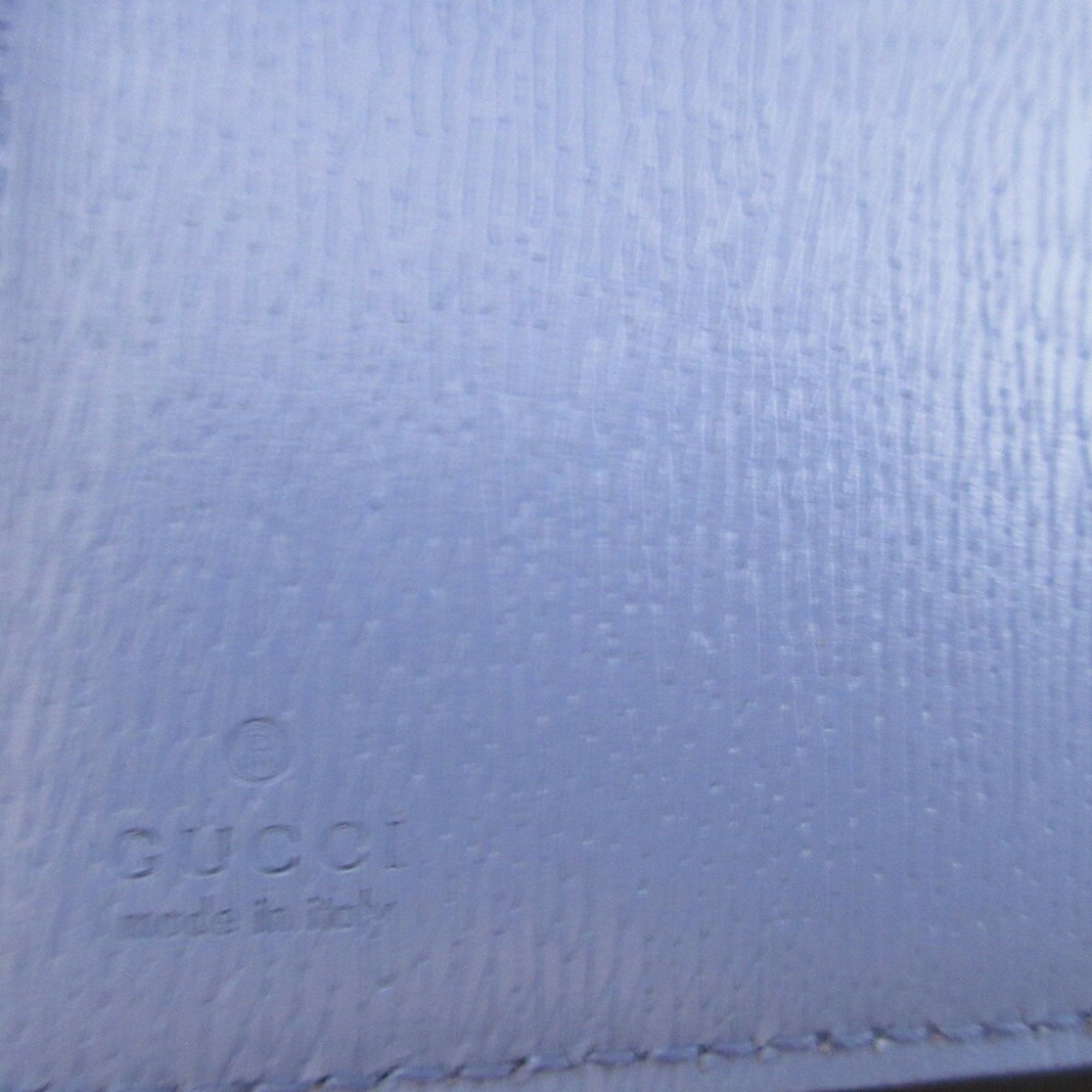 Gucci Purple Leather Middle Wallet (Bi-Fold) (Pre-Owned)