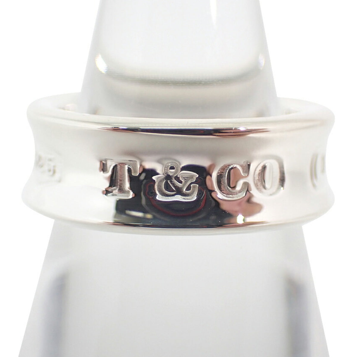 Tiffany Sterling Silver 925 Band Ring (Pre-Owned)