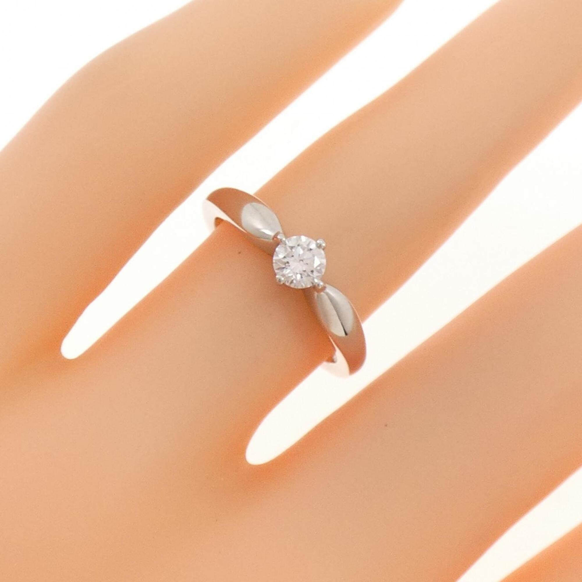 Bvlgari Silver Platinum 950 Anniversary Ring (Pre-Owned)