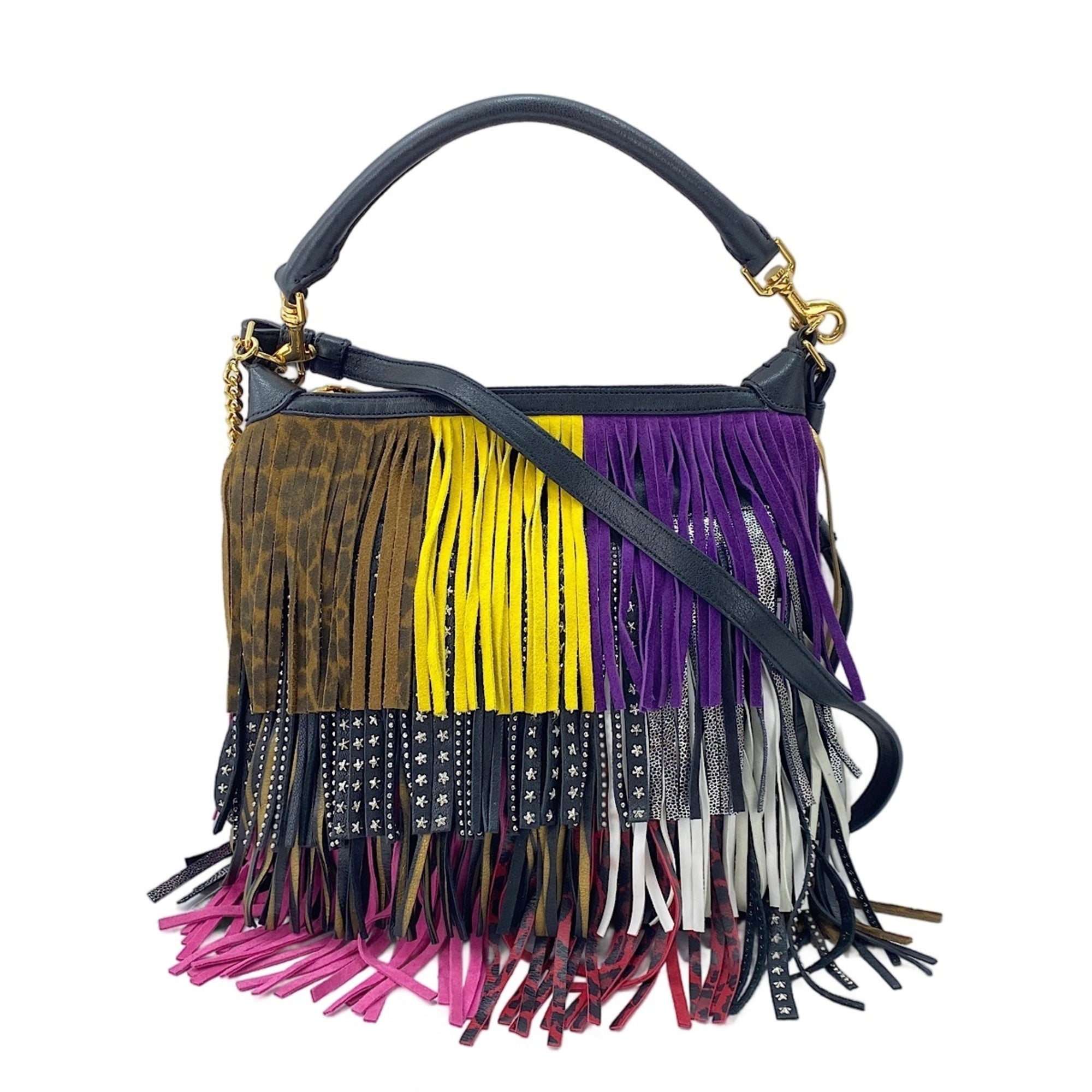 Yves Saint Laurent Clear Multi-Color Shoulder Bag (Pre-Owned)