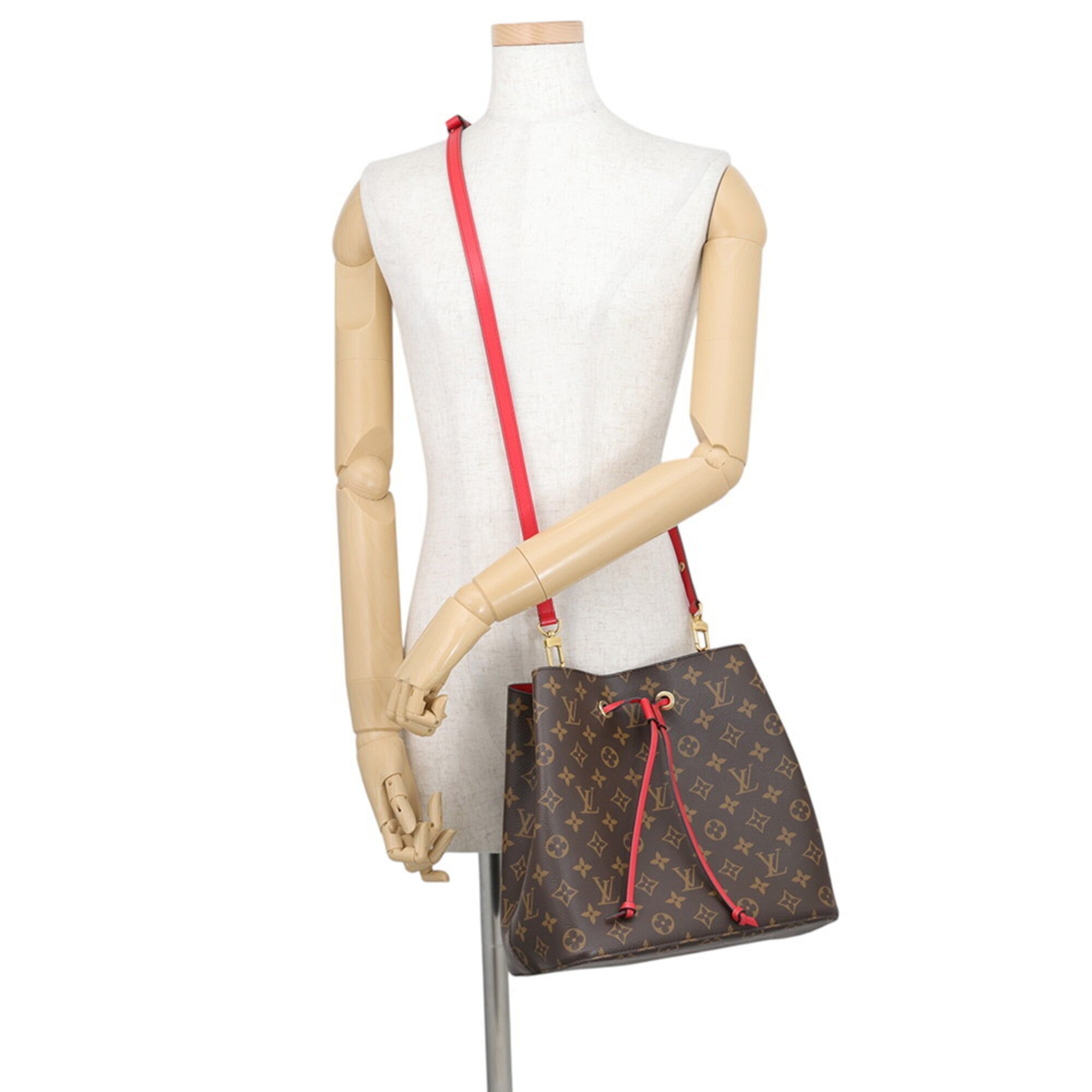 Louis Vuitton Coquelicots Monogram Monogram Handbag Shoulder Bag (Pre-Owned)