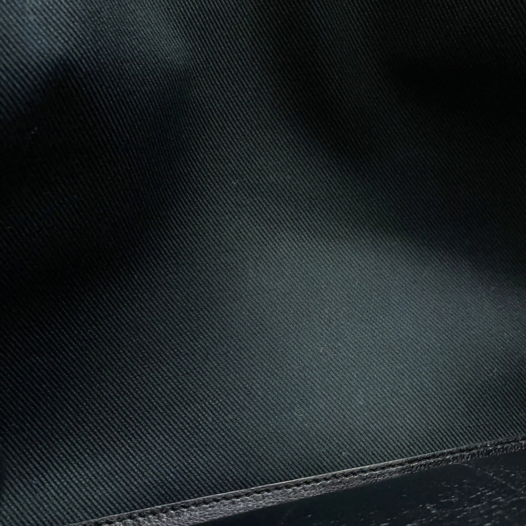 Yves Saint Laurent Black Leather Handbag Tote Bag (Pre-Owned)