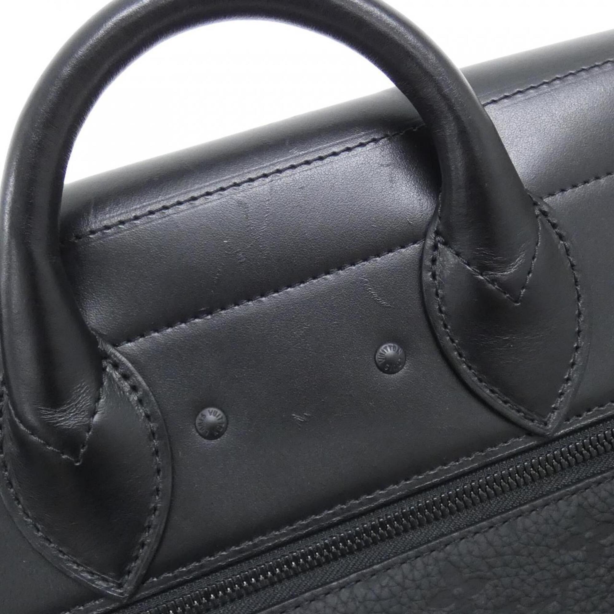 Louis Vuitton Taurillon Black Leather Handbag (Pre-Owned)
