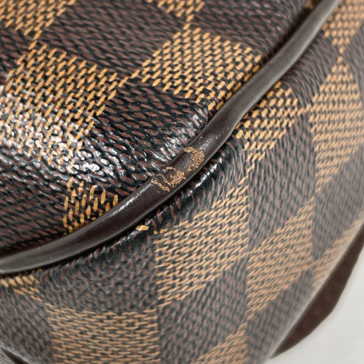 Louis Vuitton Brown Damier Canvas Shoulder Bag (Pre-Owned)