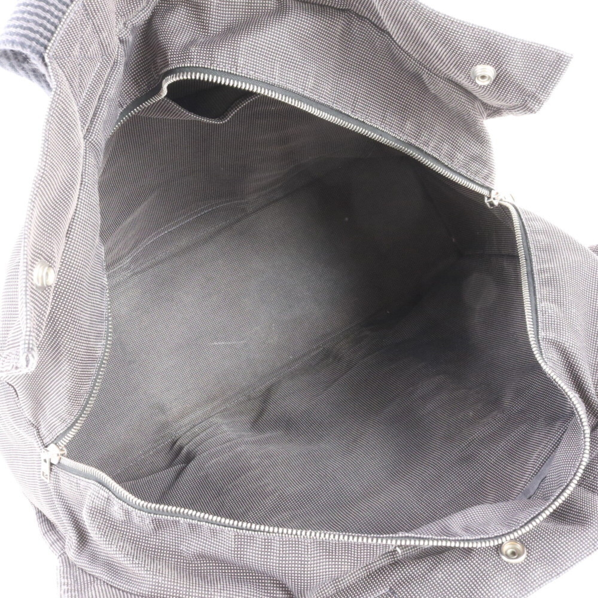 Hermes Gray Togo Leather Handbag Tote Bag (Pre-Owned)