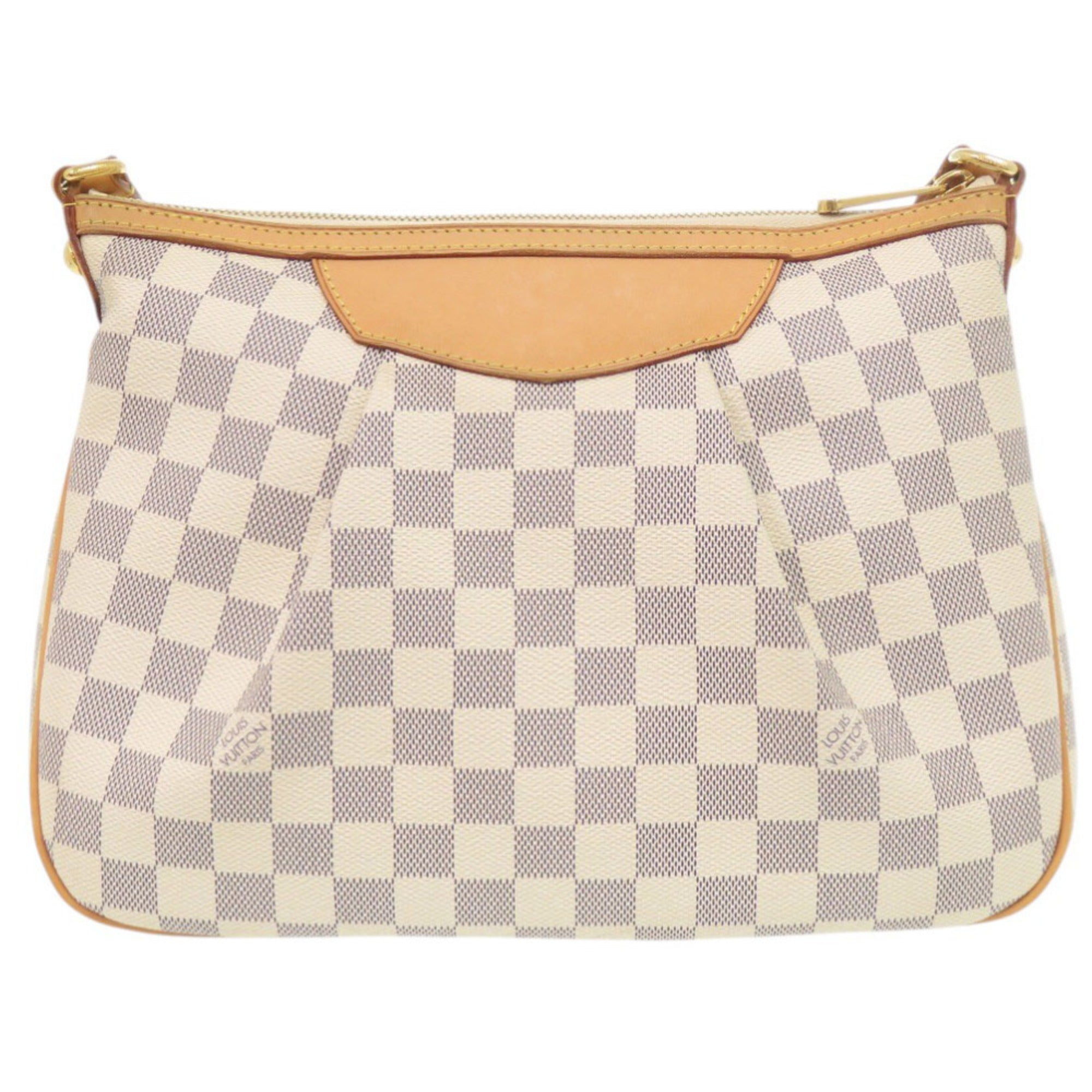 Louis Vuitton Damier Azur White Damier Azur Shoulder Bag (Pre-Owned)