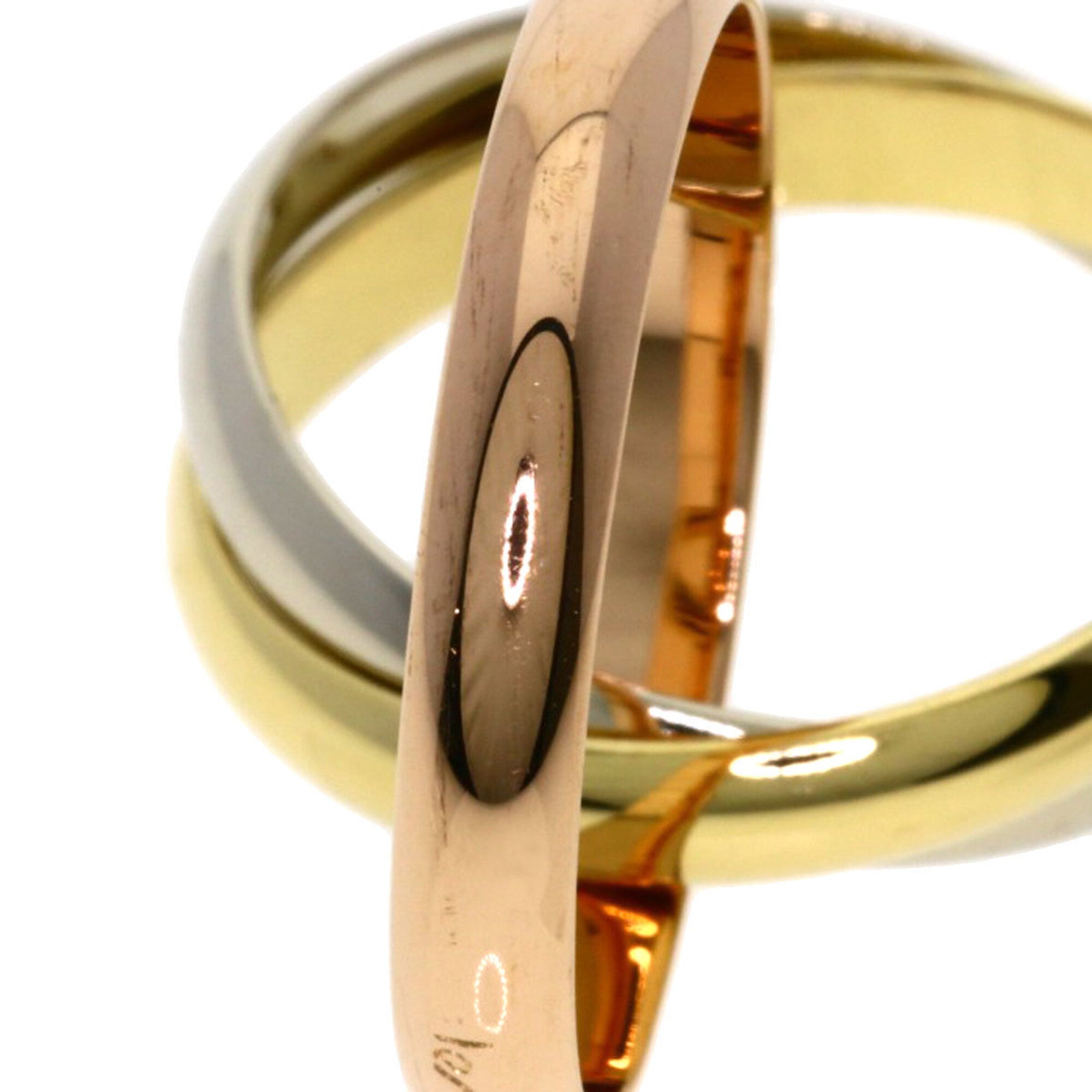 Cartier Yellow Gold (18K) Pink Gold (18K) White Gold (18K) Band Ring (Pre-Owned)
