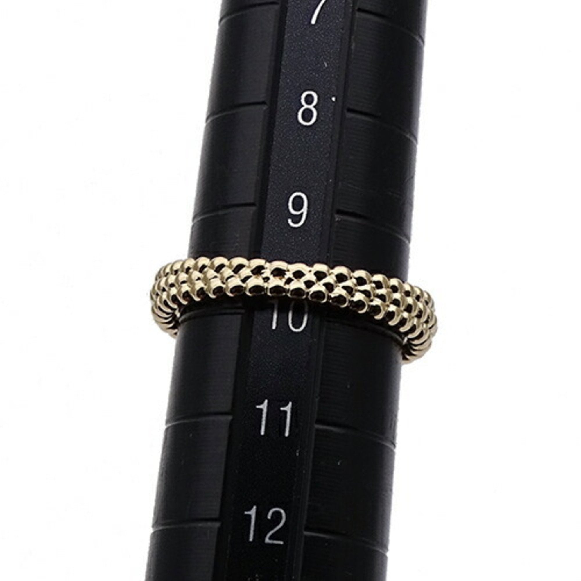 Van Cleef & Arpels Perlee Green Yellow Gold Yellow Gold (18K) Band Ring (Pre-Owned)