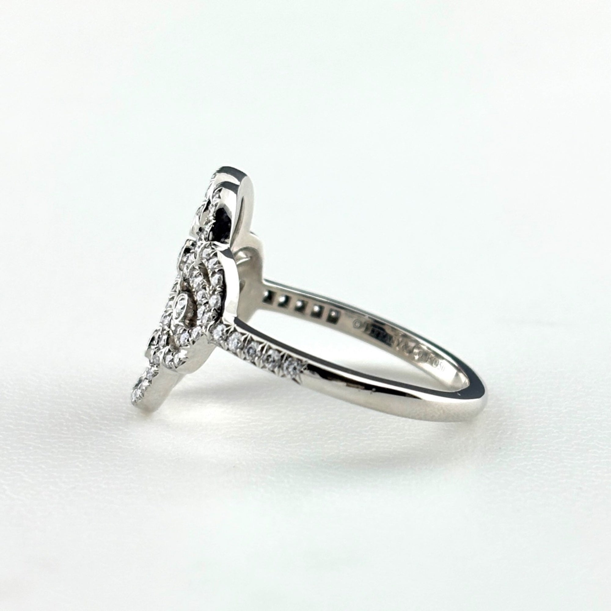 Tiffany Platinum 950 Band Ring (Pre-Owned)