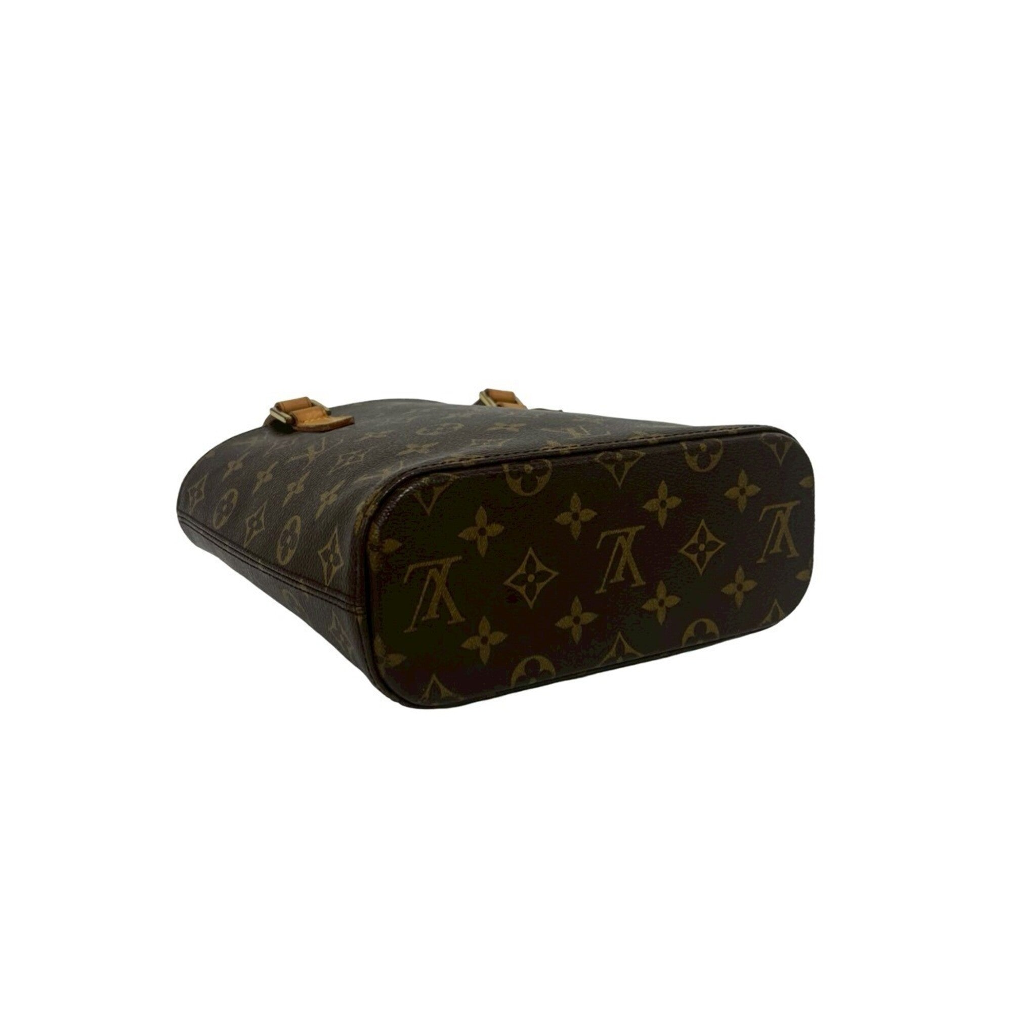 Louis Vuitton Brown Pvc Leather Handbag Tote Bag (Pre-Owned)