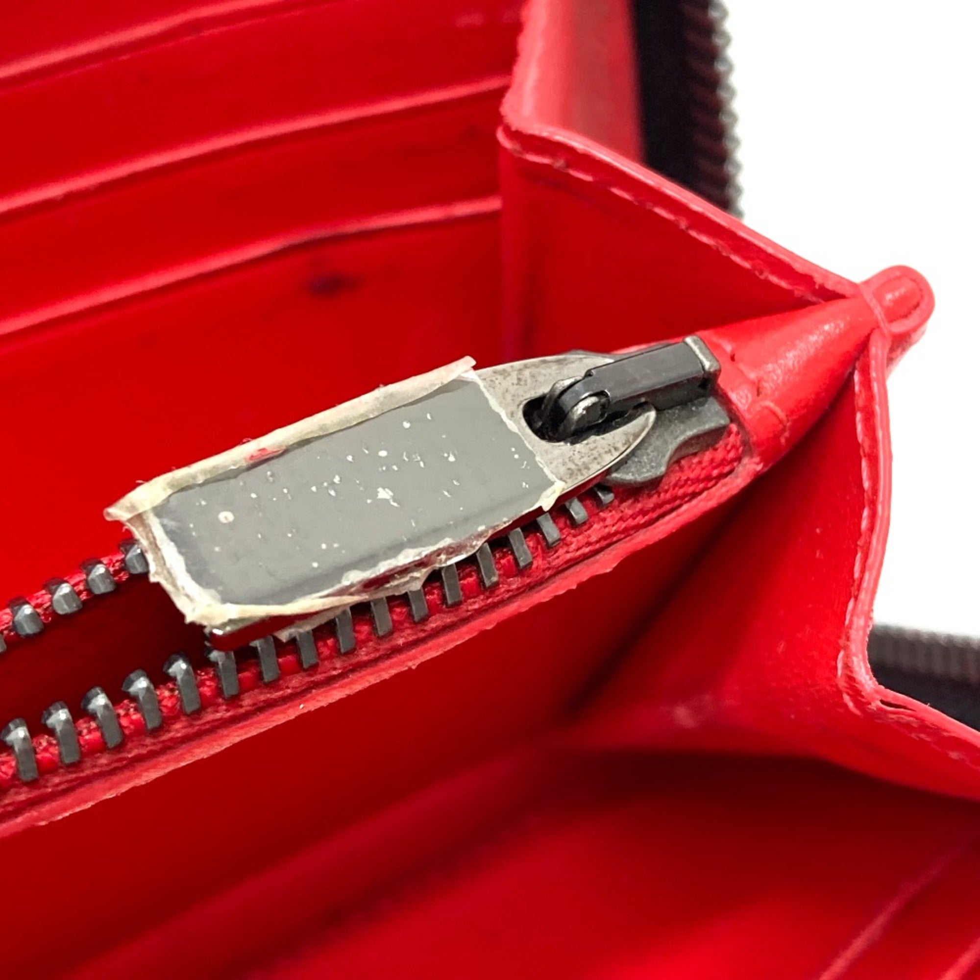 Christian Louboutin Black Leather Long Wallet (Bi-Fold) (Pre-Owned)