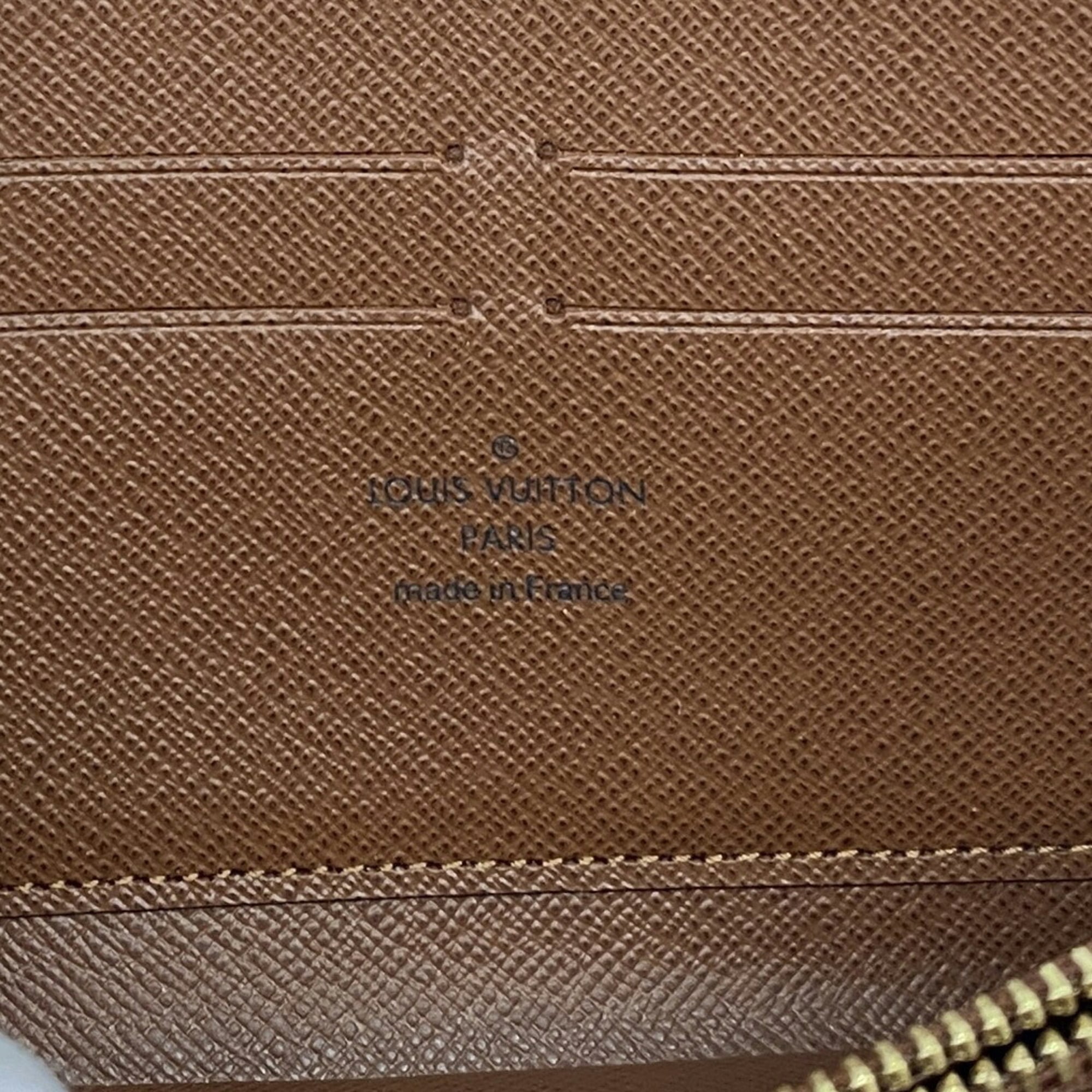 Louis Vuitton Brown Long Wallet (Bi-Fold) (Pre-Owned)