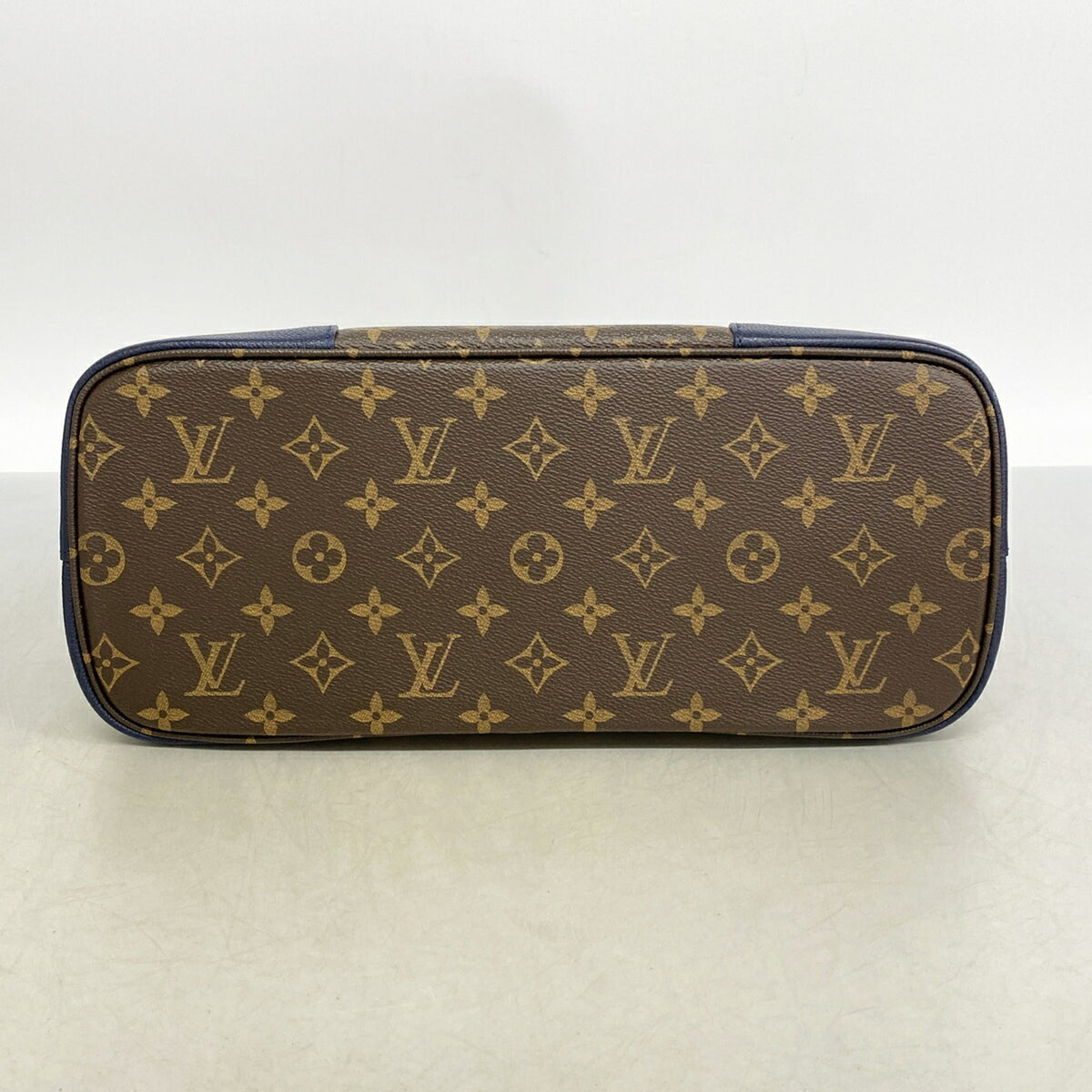 Louis Vuitton Brown Navy Tote Bag (Pre-Owned)