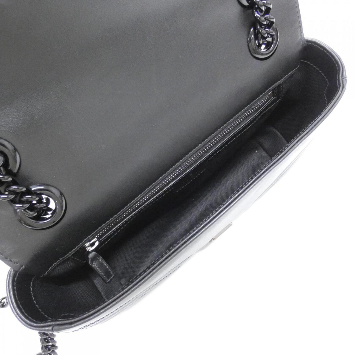 Gucci Black Leather Shoulder Bag (Pre-Owned)