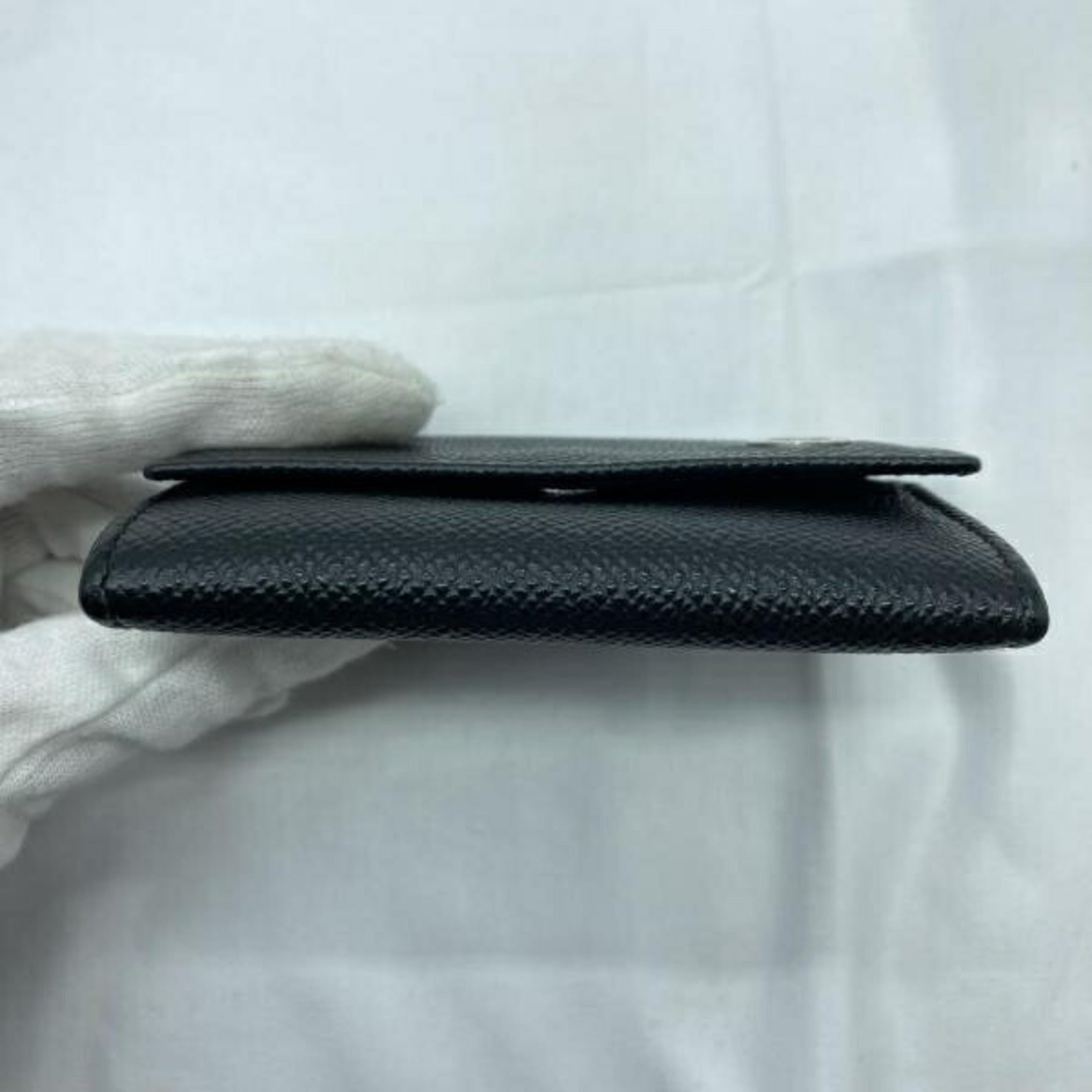 Bvlgari Black Coin Purse/Coin Case (Pre-Owned)