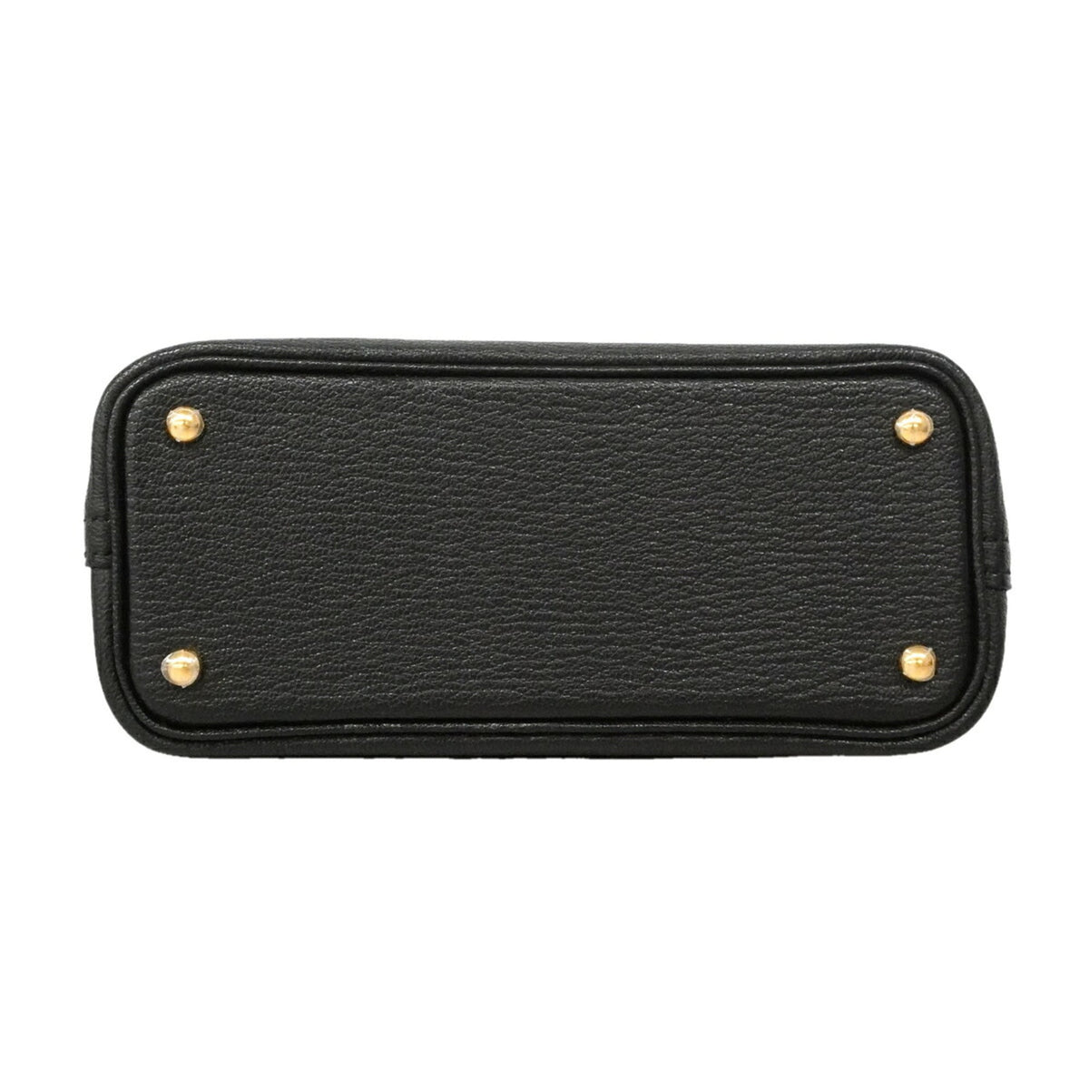 Hermes Black Chevre Myzore Leather Handbag (Pre-Owned)