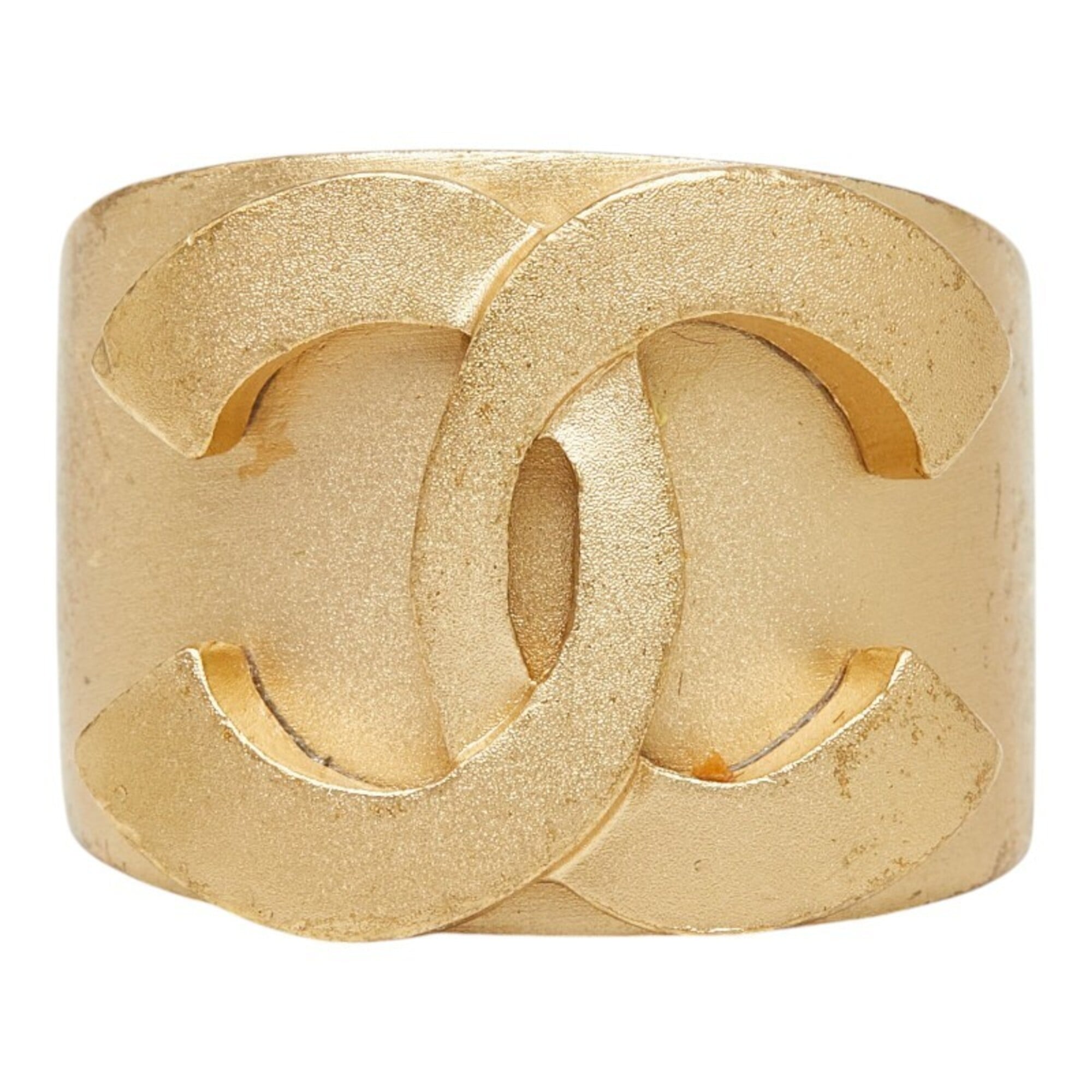 Chanel Gold Band Ring (Pre-Owned)