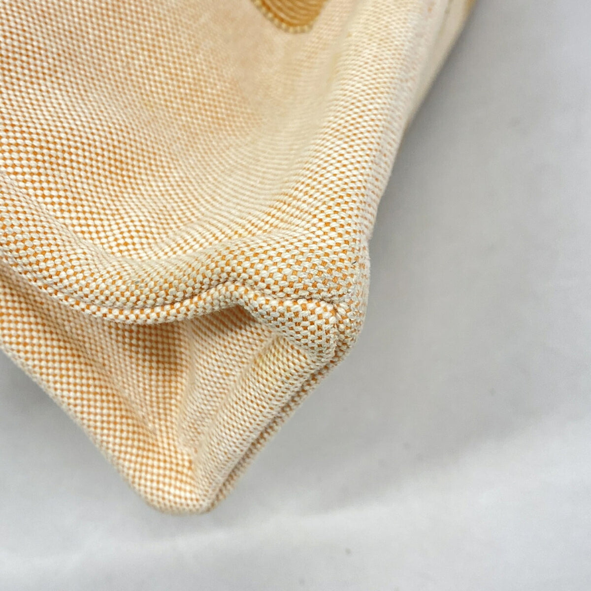 Hermes Orange Canvas Tote Bag (Pre-Owned)