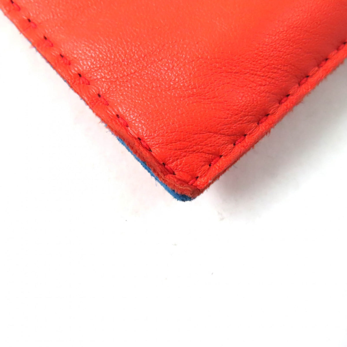 Hermes Blue Orange Pouch (Pre-Owned)