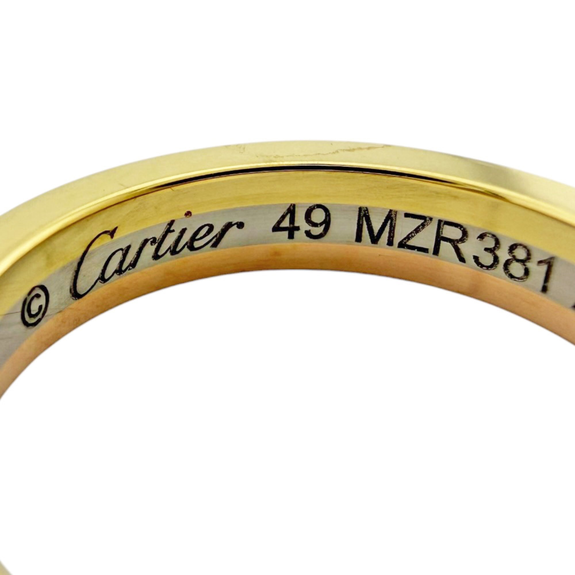Cartier Louis Cartier Gold Silver Pink Gold Yellow Gold (18K) Pink Gold (18K) White Gold (18K) Wedding Ring (Pre-Owned)