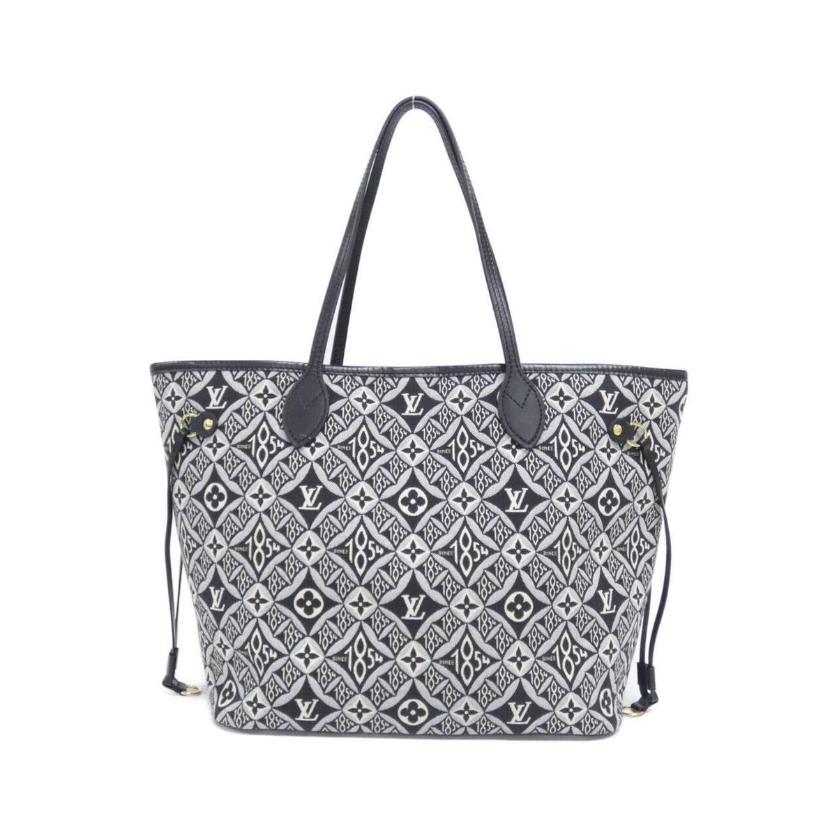 Louis Vuitton Gray Gris Jacquard Handbag (Pre-Owned)