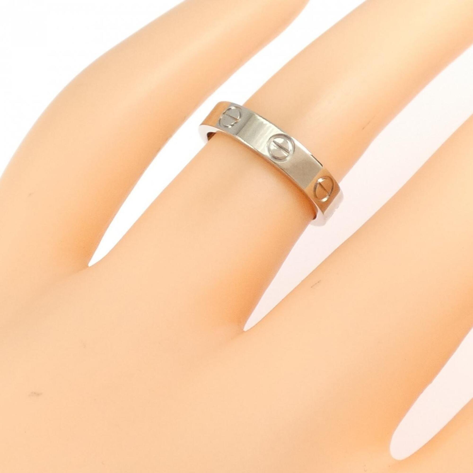 Cartier White Gold White Gold (18K) Band Ring (Pre-Owned)
