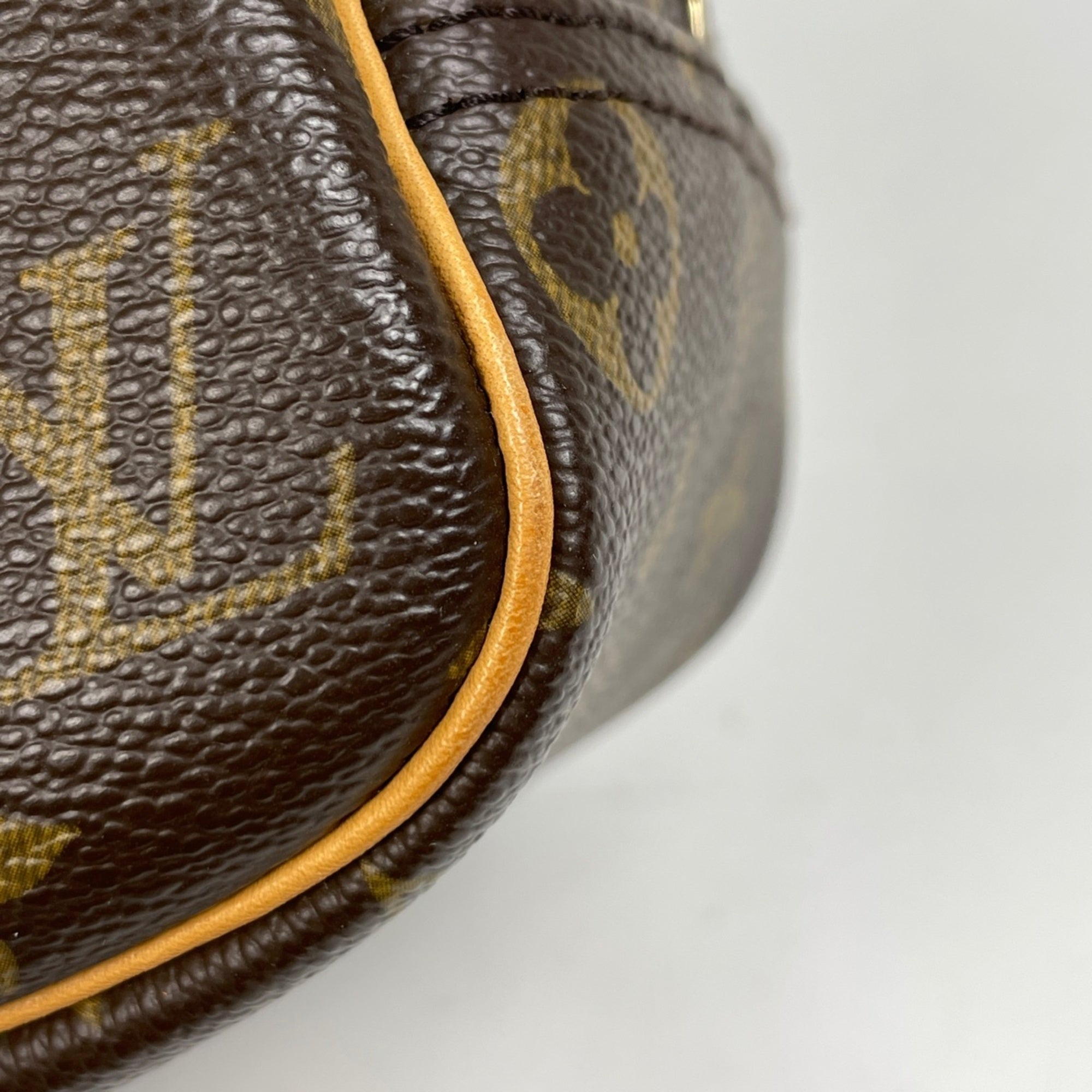 Louis Vuitton Brown Monogram Boston Bag Handbag (Pre-Owned)