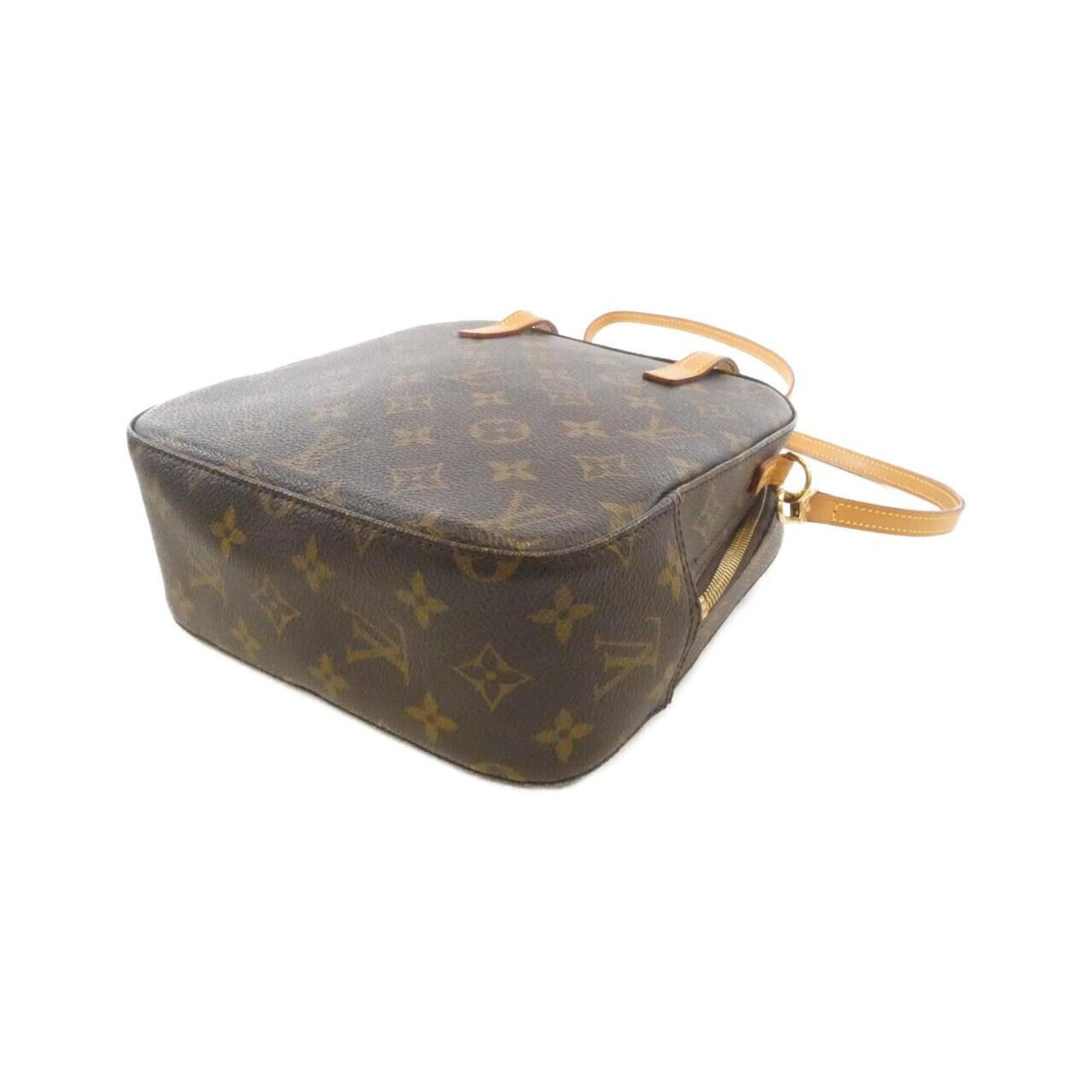 Louis Vuitton Brown Coated Canvas Handbag (Pre-Owned)