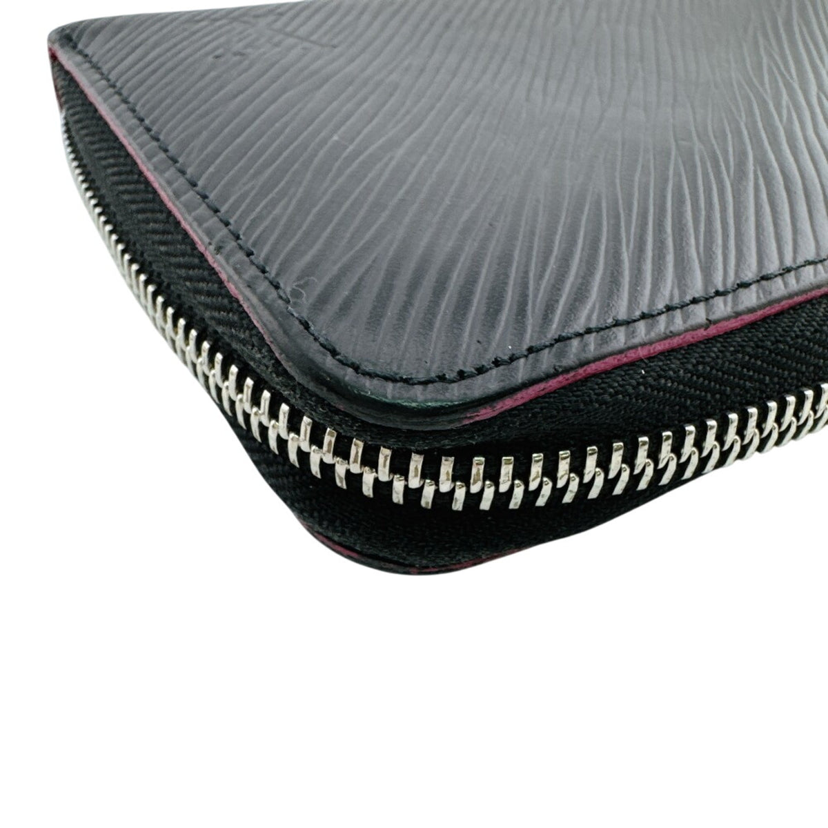 Louis Vuitton Epi Black Pink Epi Leather Long Wallet (Bi-Fold) (Pre-Owned)