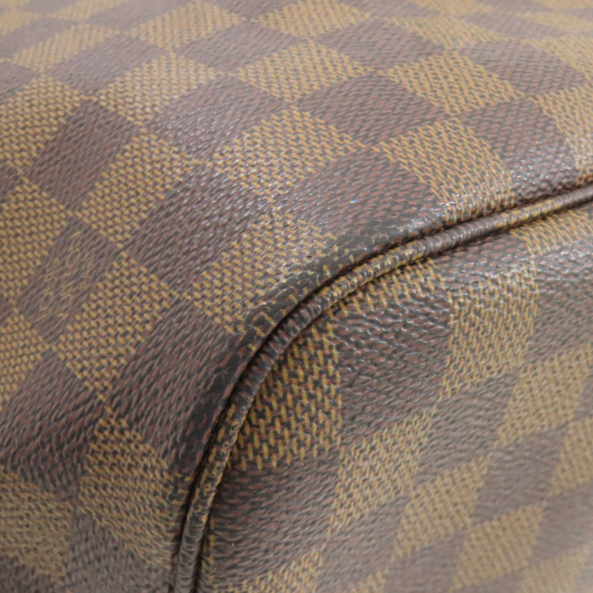 Louis Vuitton Damier Damier Canvas Ebene Damier Canvas Tote Bag (Pre-Owned)