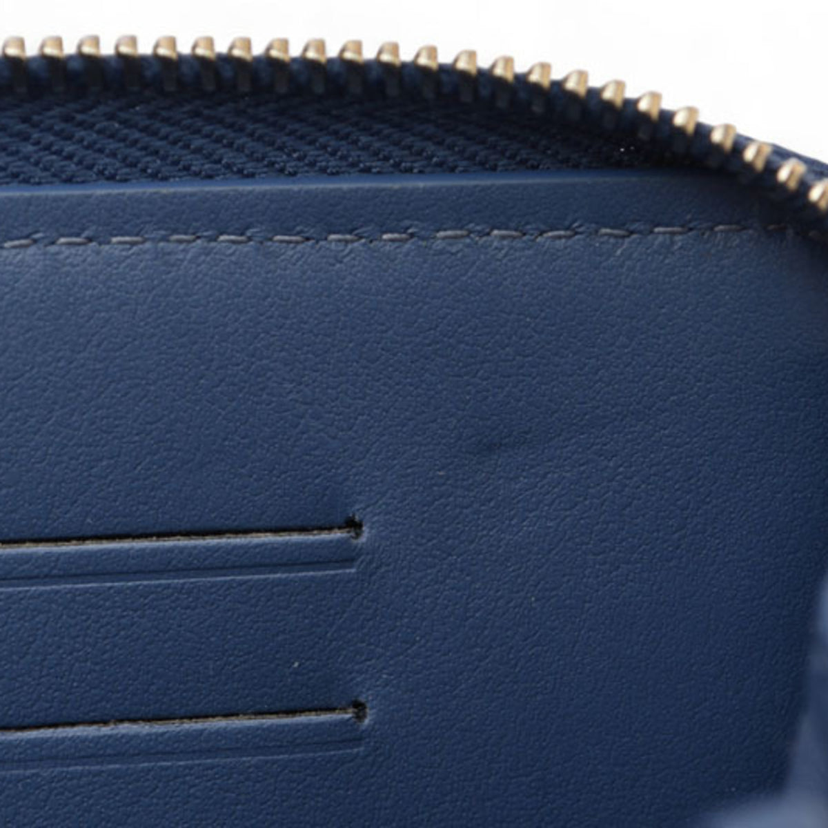 Chanel Blue Tweed Wallet (Bi-Fold) (Pre-Owned)