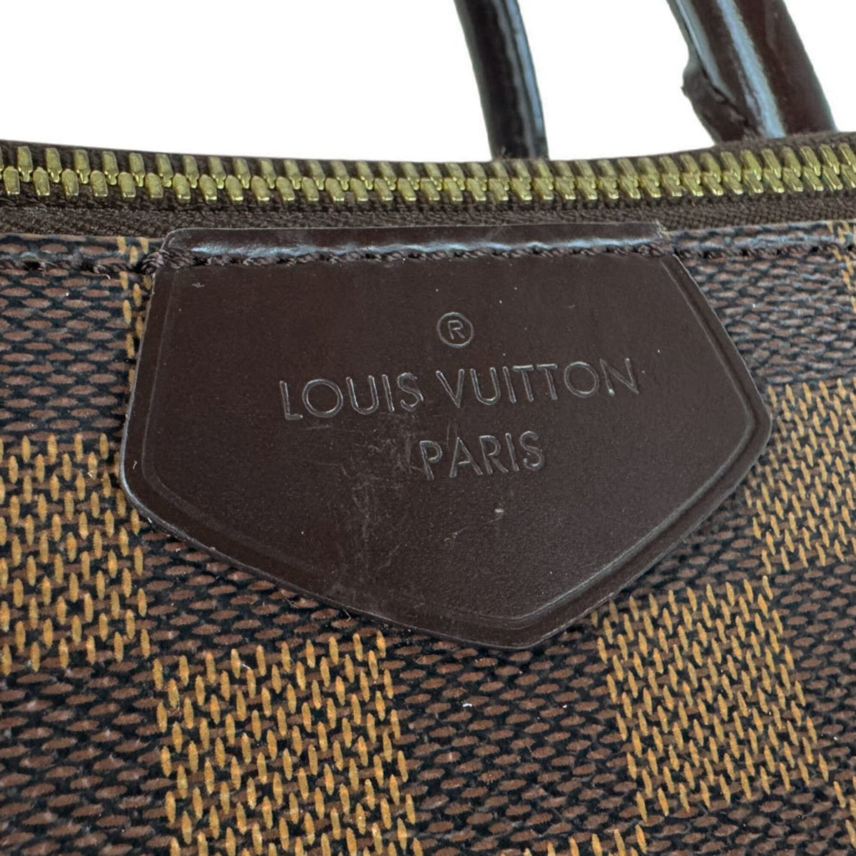 Louis Vuitton Brown Damier Canvas Damier Canvas Handbag Shoulder Bag (Pre-Owned)