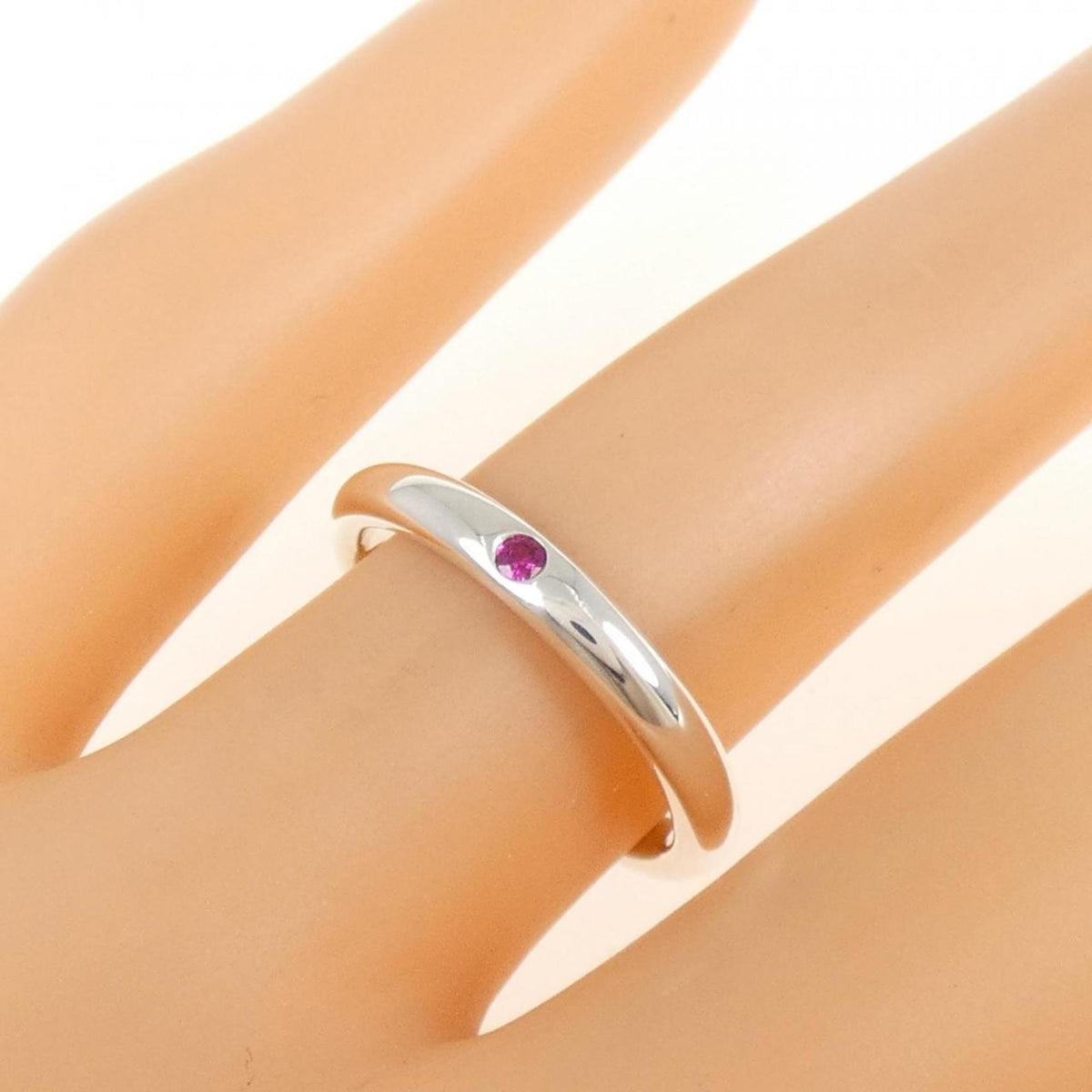 Tiffany Silver 925 Band Ring (Pre-Owned)