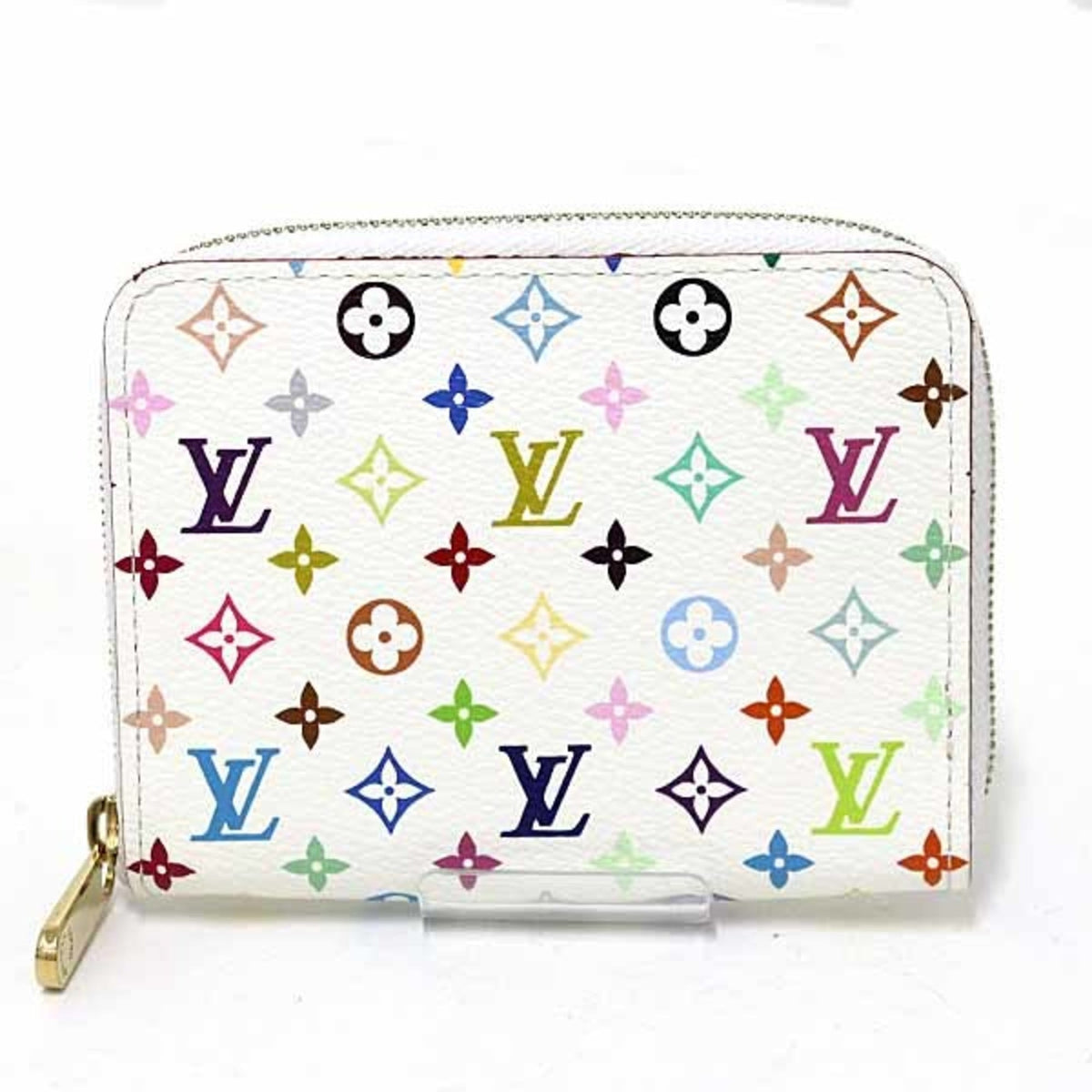 Louis Vuitton Blanc Multi-Color Monogram Multicolore Coin Purse/Coin Case (Pre-Owned)
