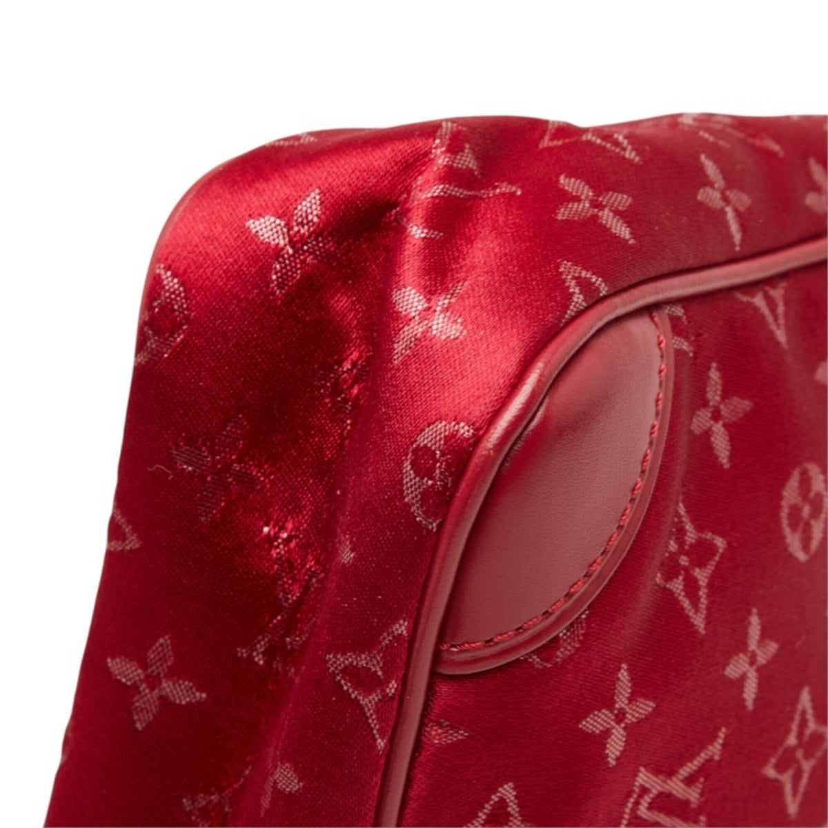Louis Vuitton Monogram Red Color Rouge Leather Handbag Shoulder Bag (Pre-Owned)