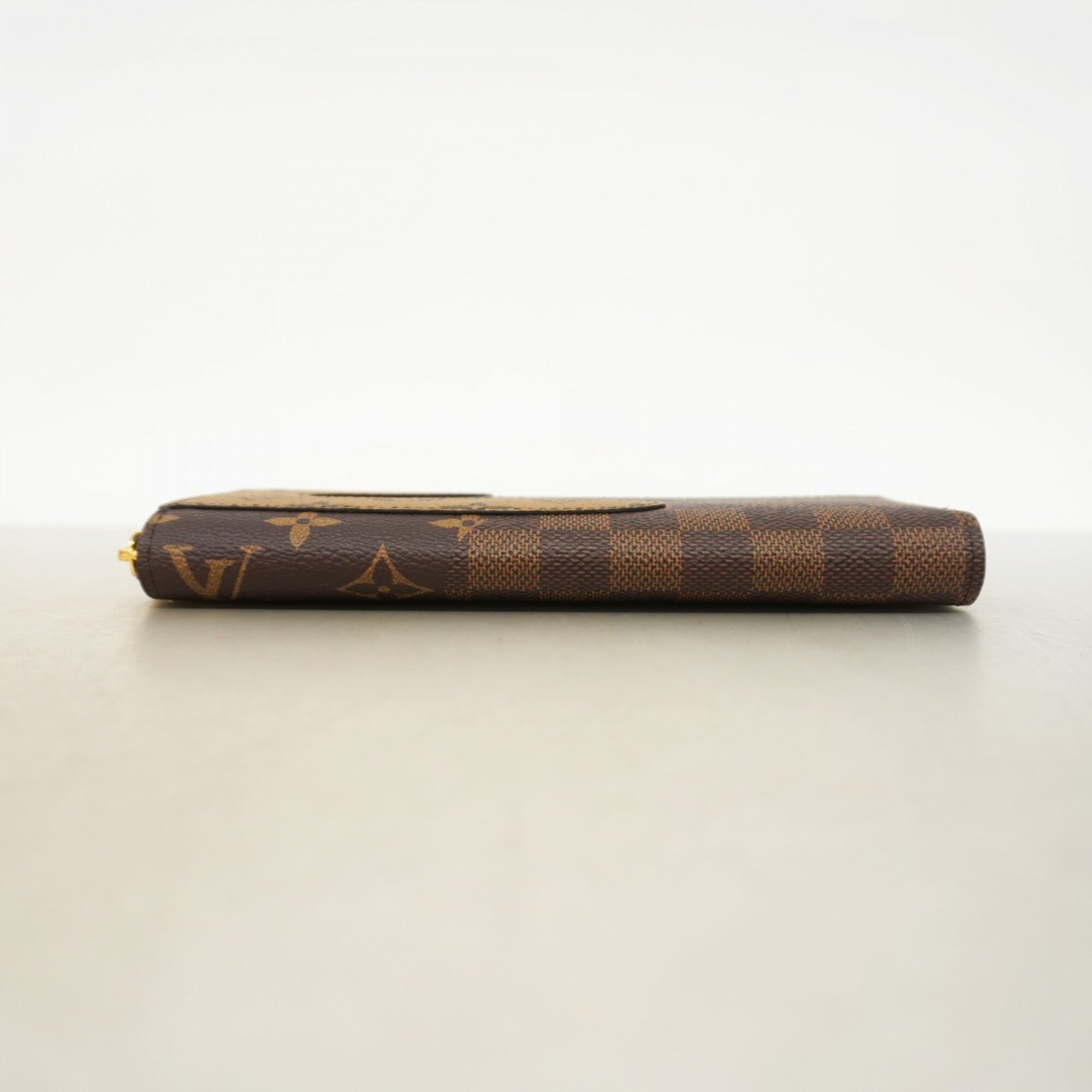 Louis Vuitton Brown Long Wallet (Bi-Fold) (Pre-Owned)