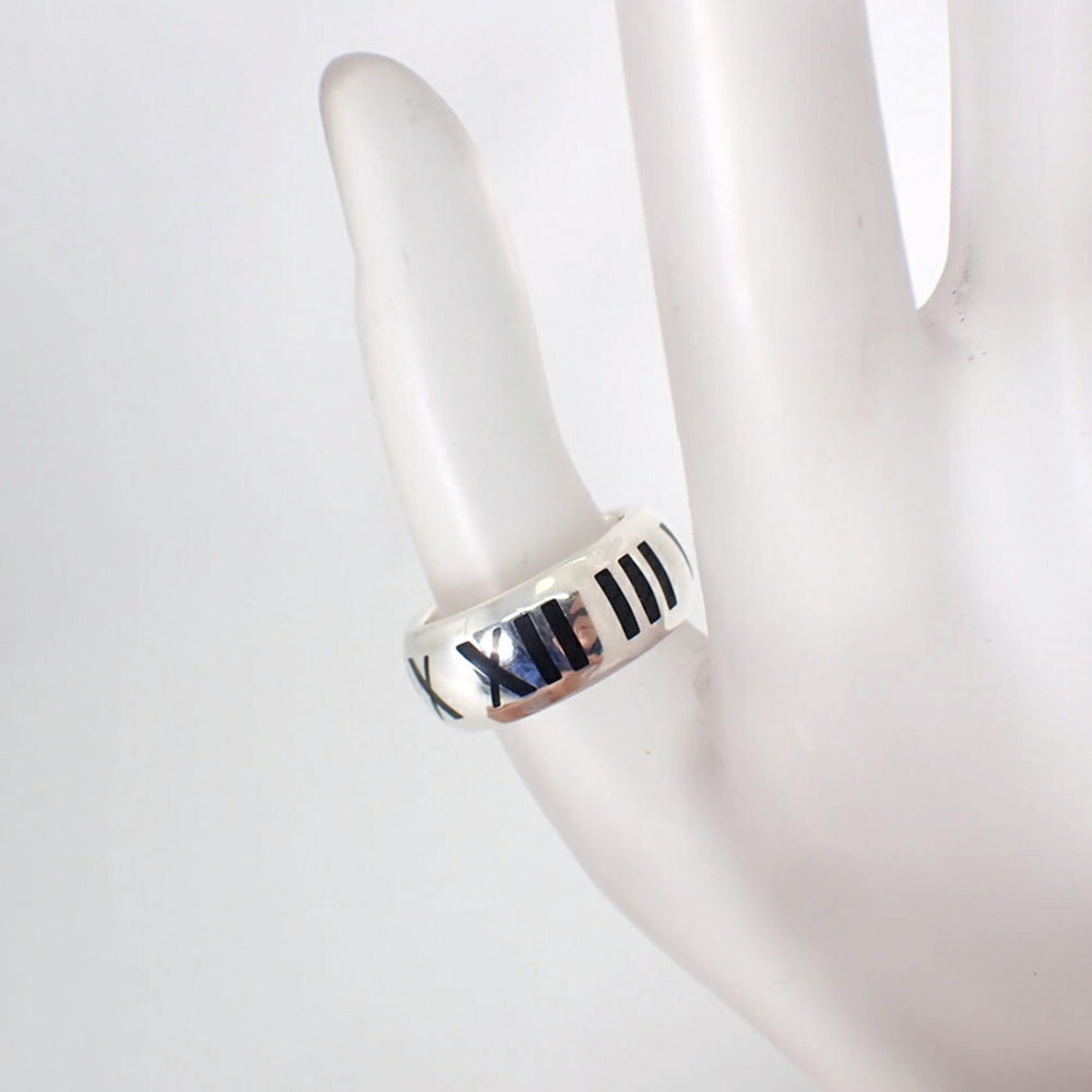 Tiffany Sterling Silver 925 Band Ring (Pre-Owned)