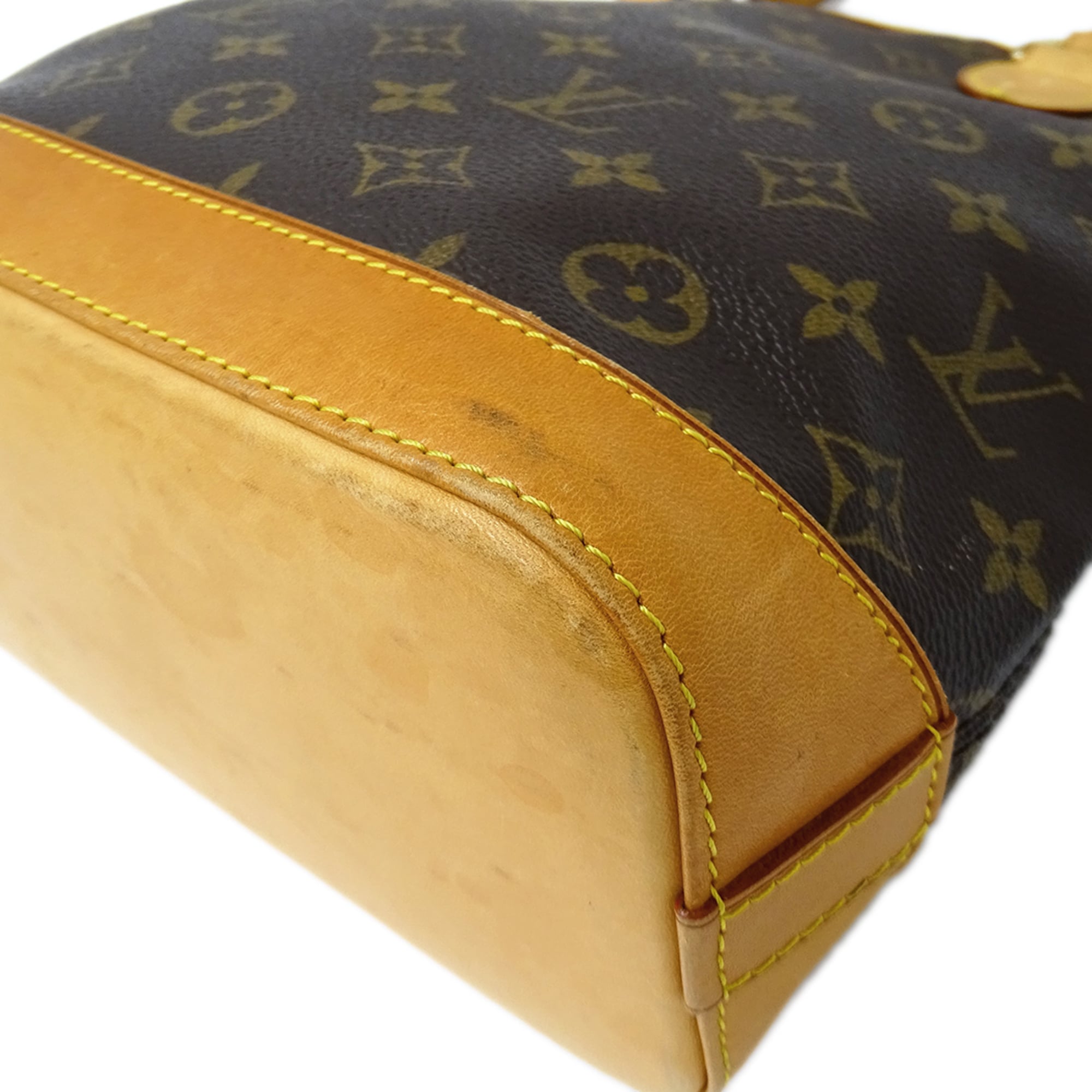 Louis Vuitton Brown Galle Monogram Monogram Handbag (Pre-Owned)