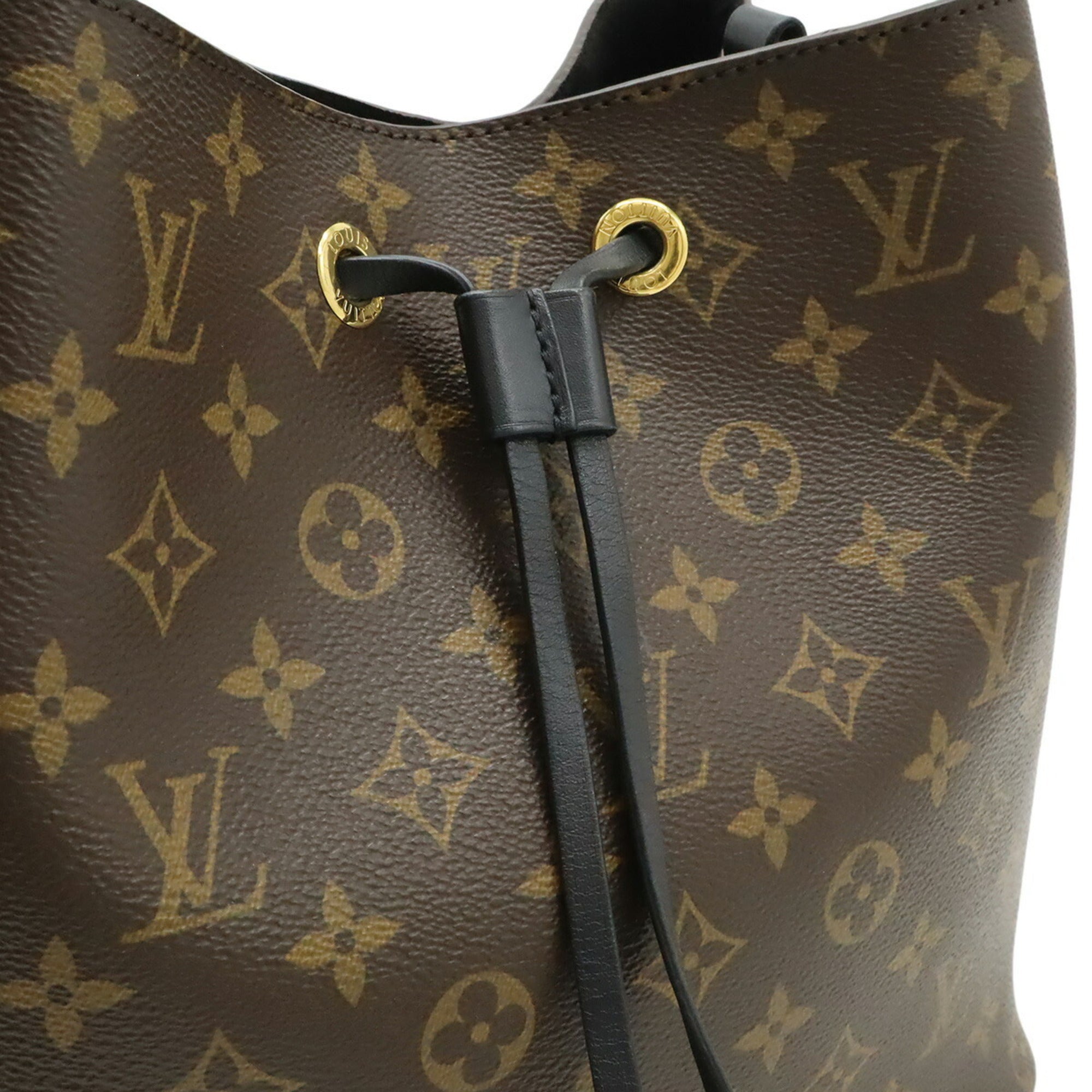 Louis Vuitton Black Monogram Noir White Monogram Shoulder Bag (Pre-Owned)