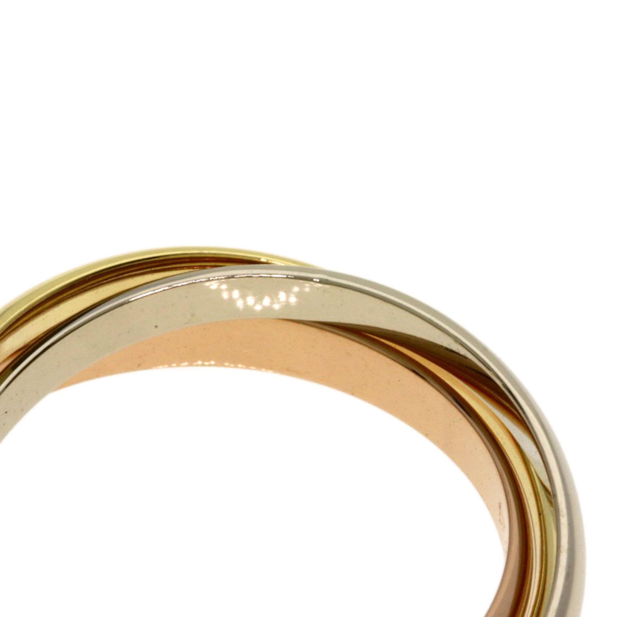 Cartier Trinity Yellow Gold (18K) Pink Gold (18K) White Gold (18K) Band Ring (Pre-Owned)