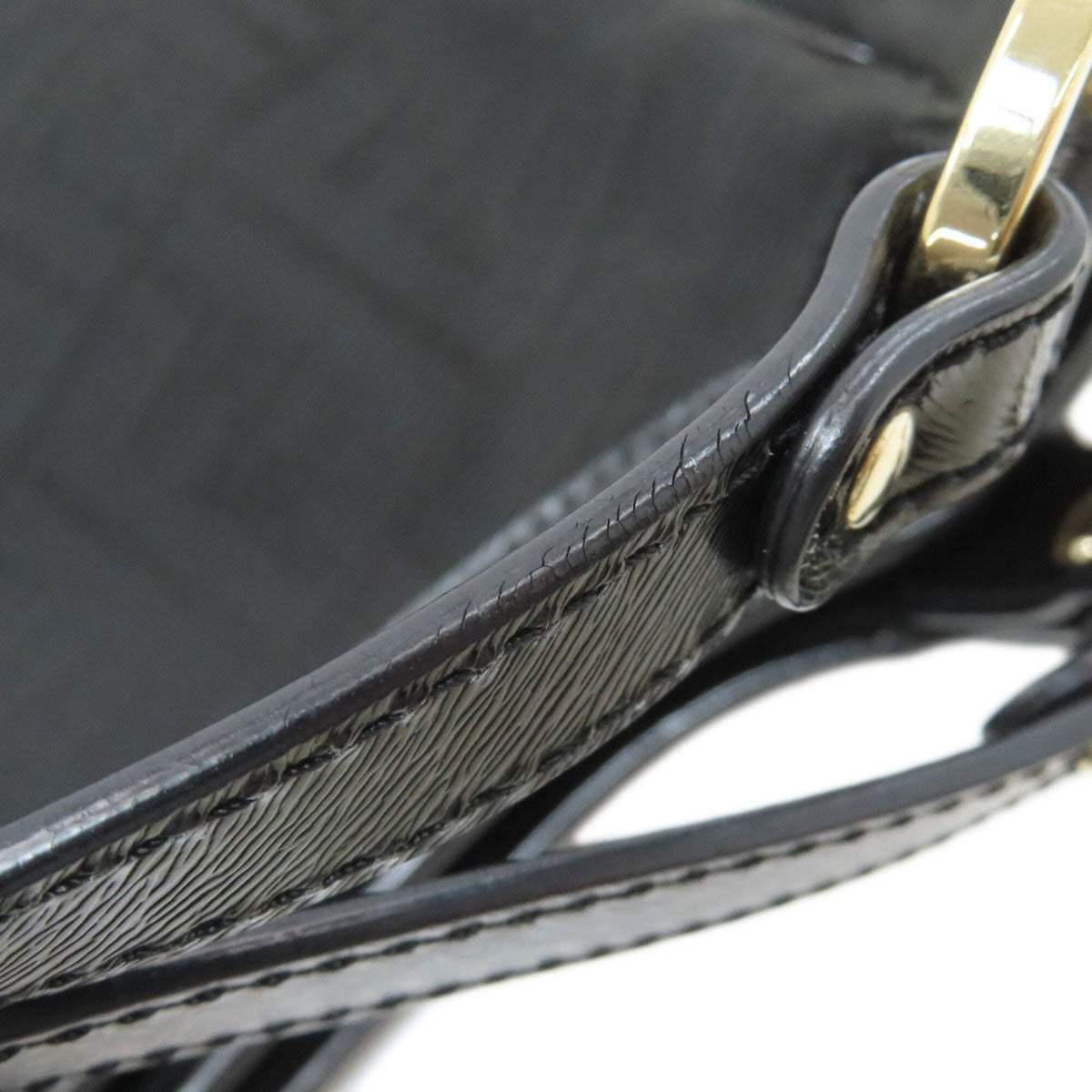 Fendi Zucca Black Pvc Tote Bag (Pre-Owned)
