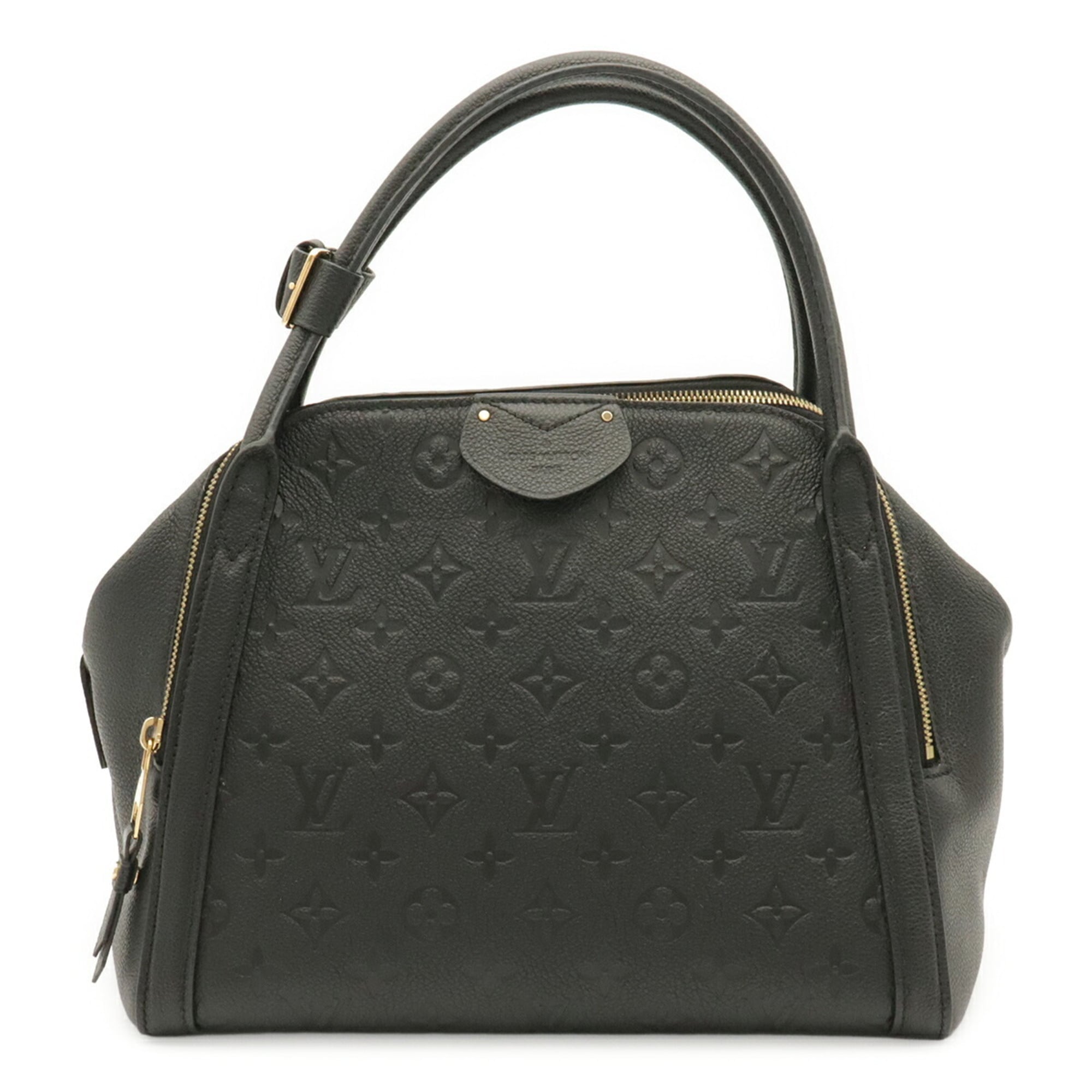 Louis Vuitton Noir Monogram Empreinte Leather Handbag Tote Bag (Pre-Owned)