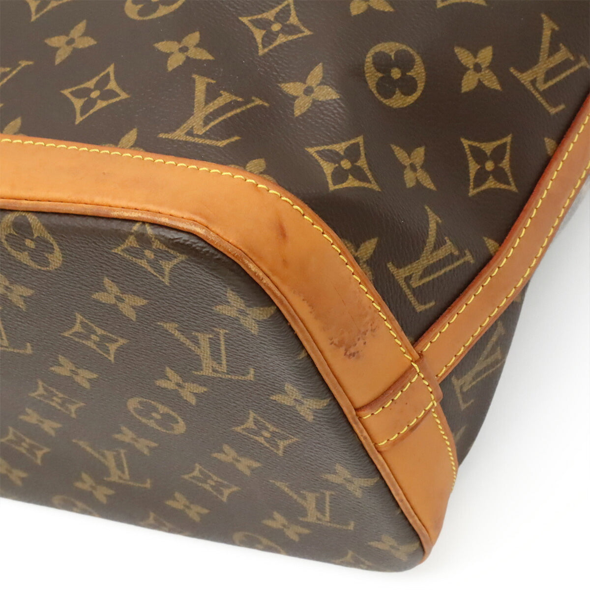 Louis Vuitton Brown Monogram Canvas Pvc Coated Canvas Shoulder Bag (Pre-Owned)