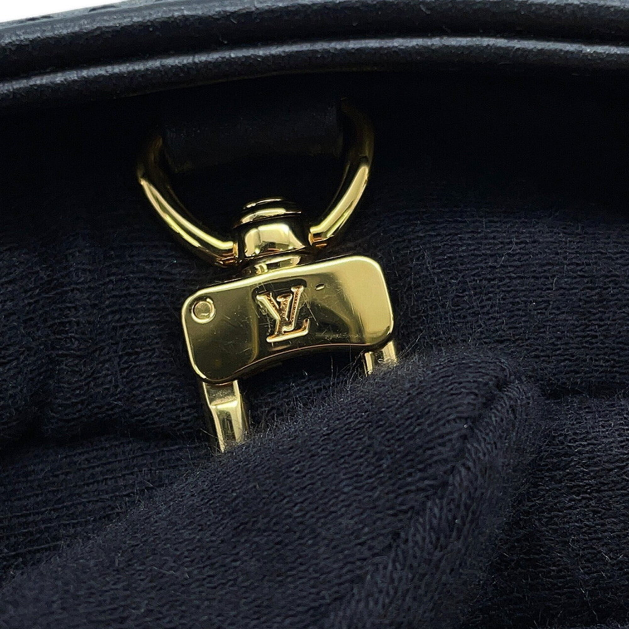 Louis Vuitton Noir Monogram Empreinte Handbag Shoulder Bag (Pre-Owned)