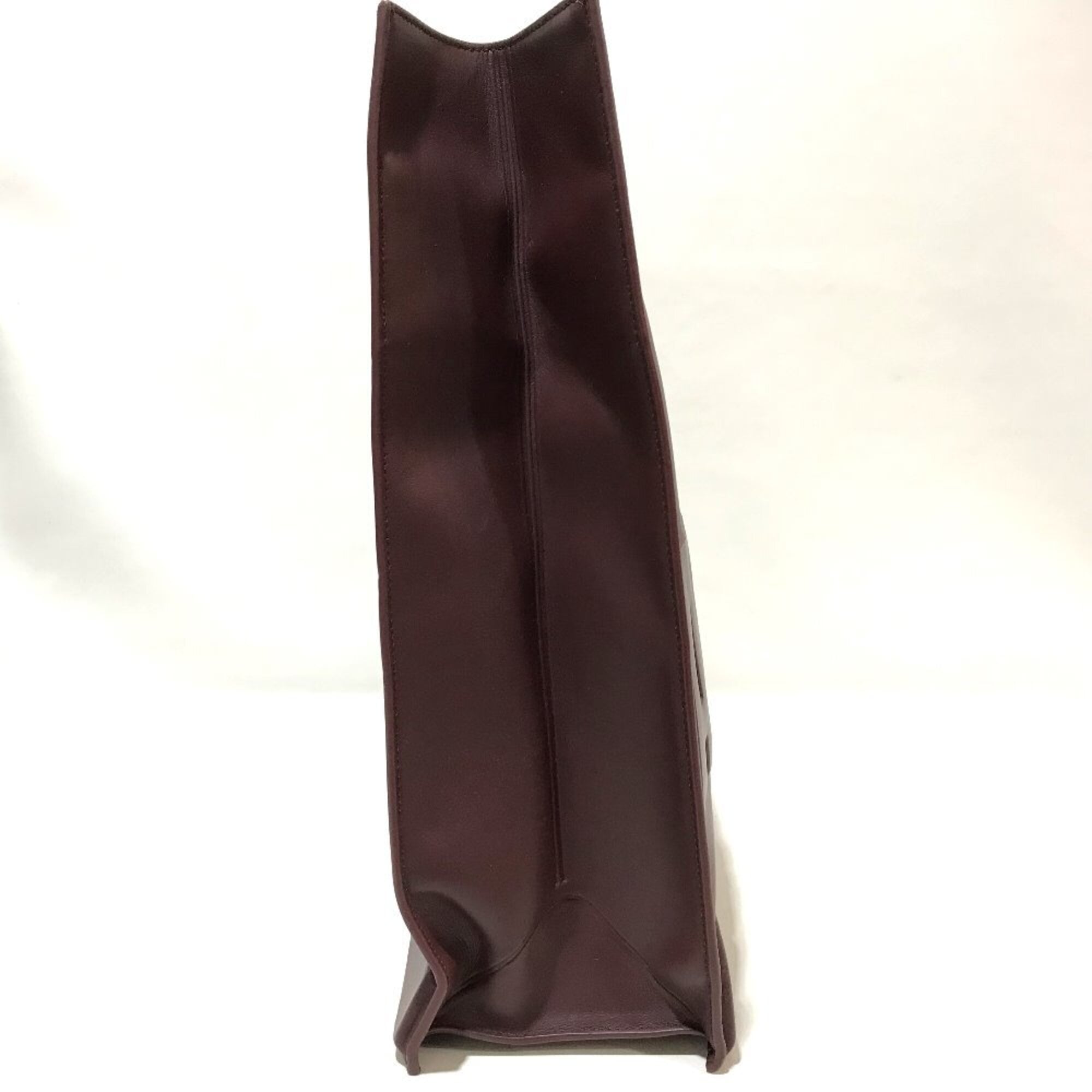 3.1 Phillip Lim Bordeaux Leather Handbag Tote Bag (Pre-Owned)