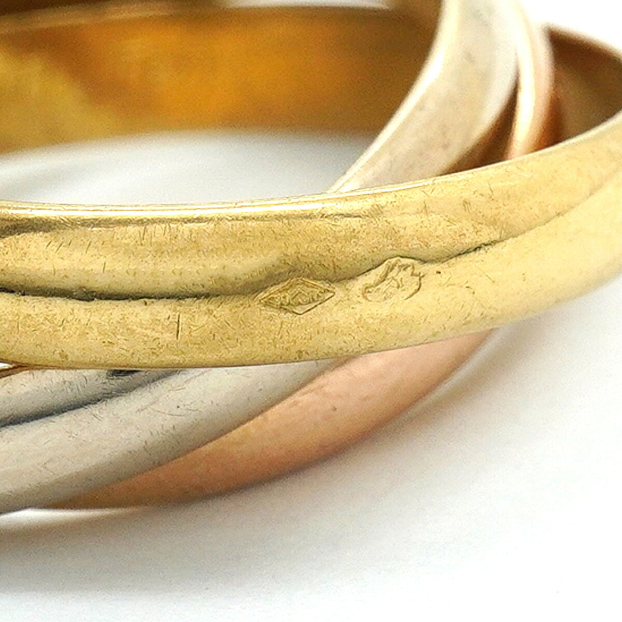 Cartier Yellow Gold (18K) Pink Gold (18K) White Gold (18K) Band Ring (Pre-Owned)