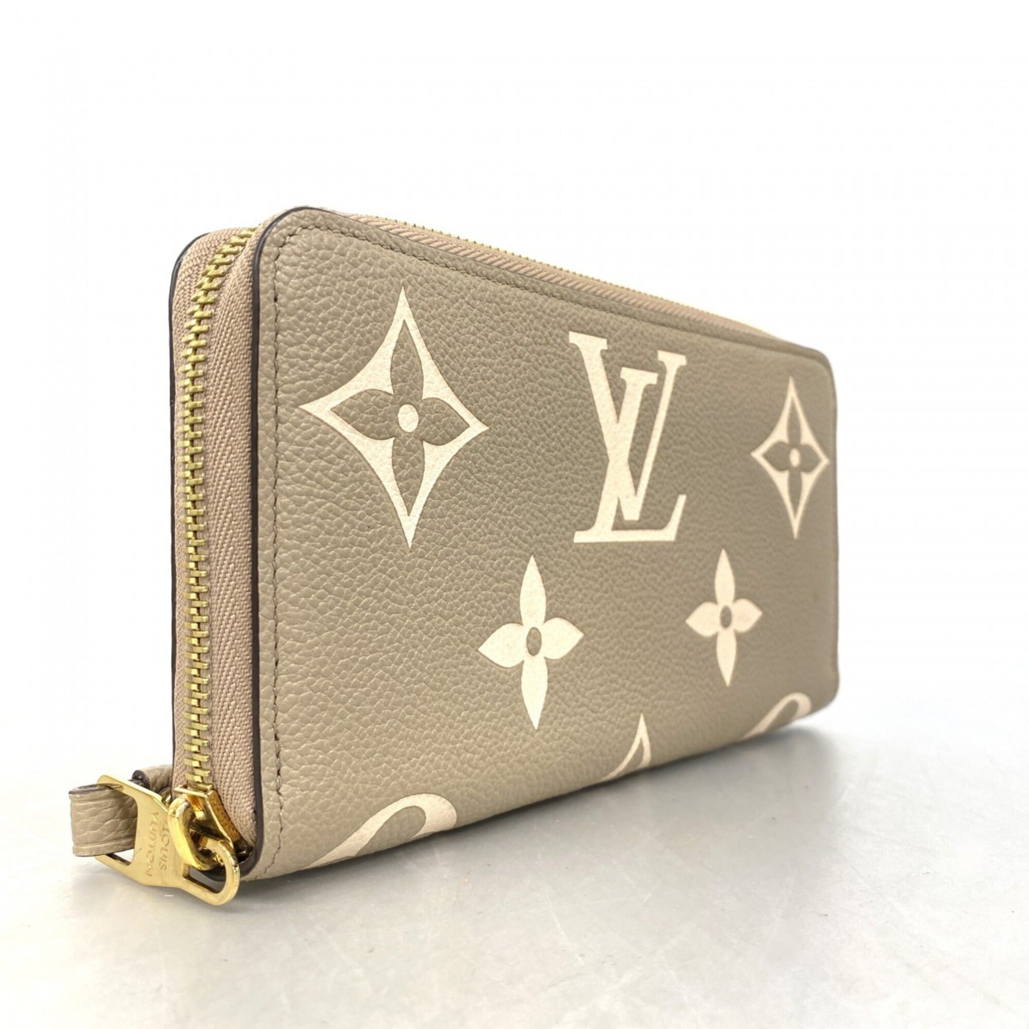 Louis Vuitton Cream Tourterelle Long Wallet (Bi-Fold) (Pre-Owned)