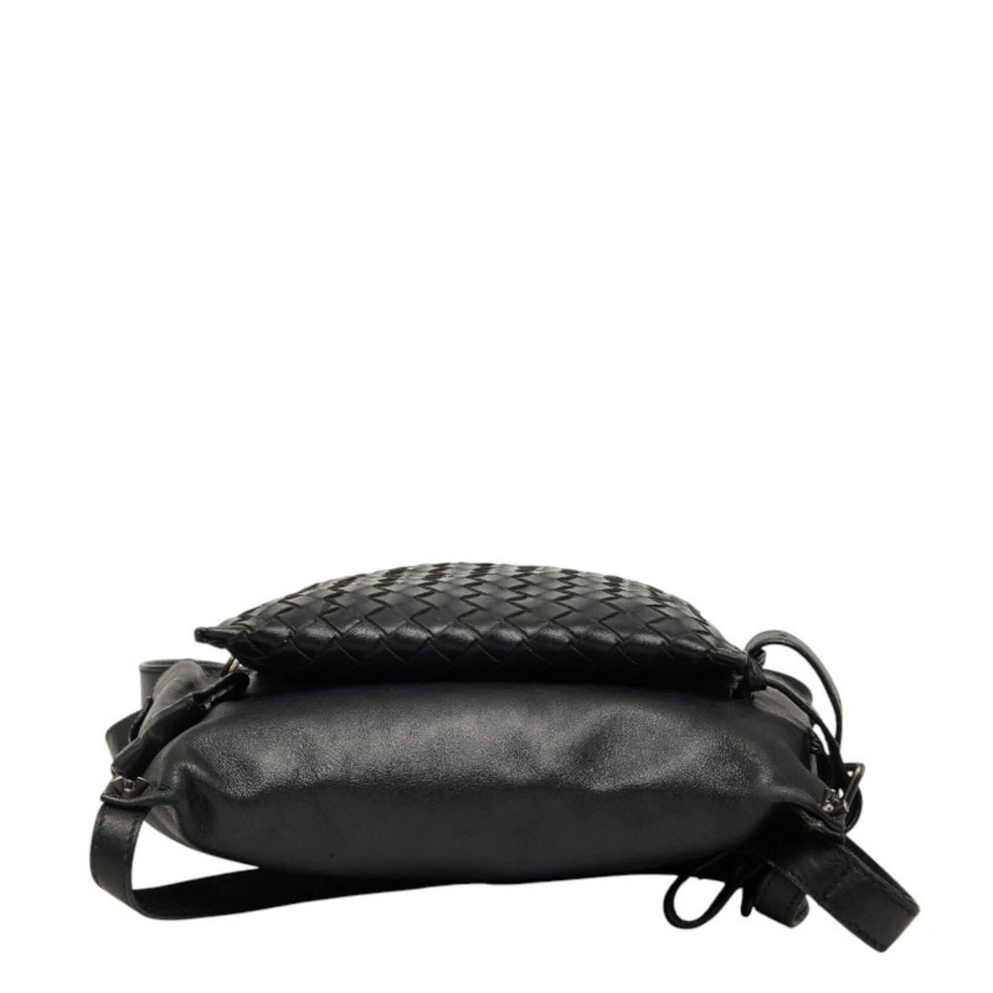 Bottega Veneta Black Leather Sling Bag (Pre-Owned)